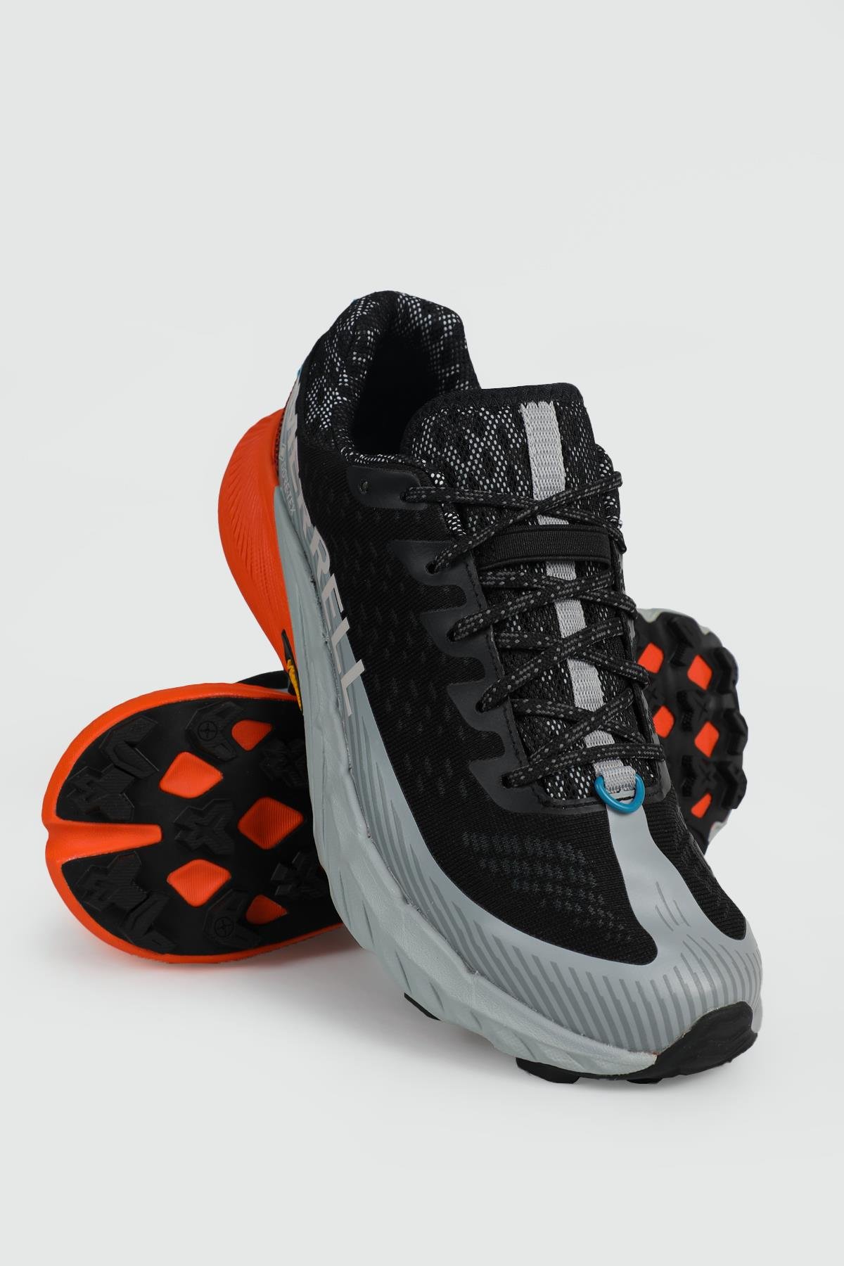 Outdoor Rahat BLACK/TANGERINE Erkek Spor Ayakkabı J068041 Erkek Günlük Spor Ayakkabı MERRELL J068041
