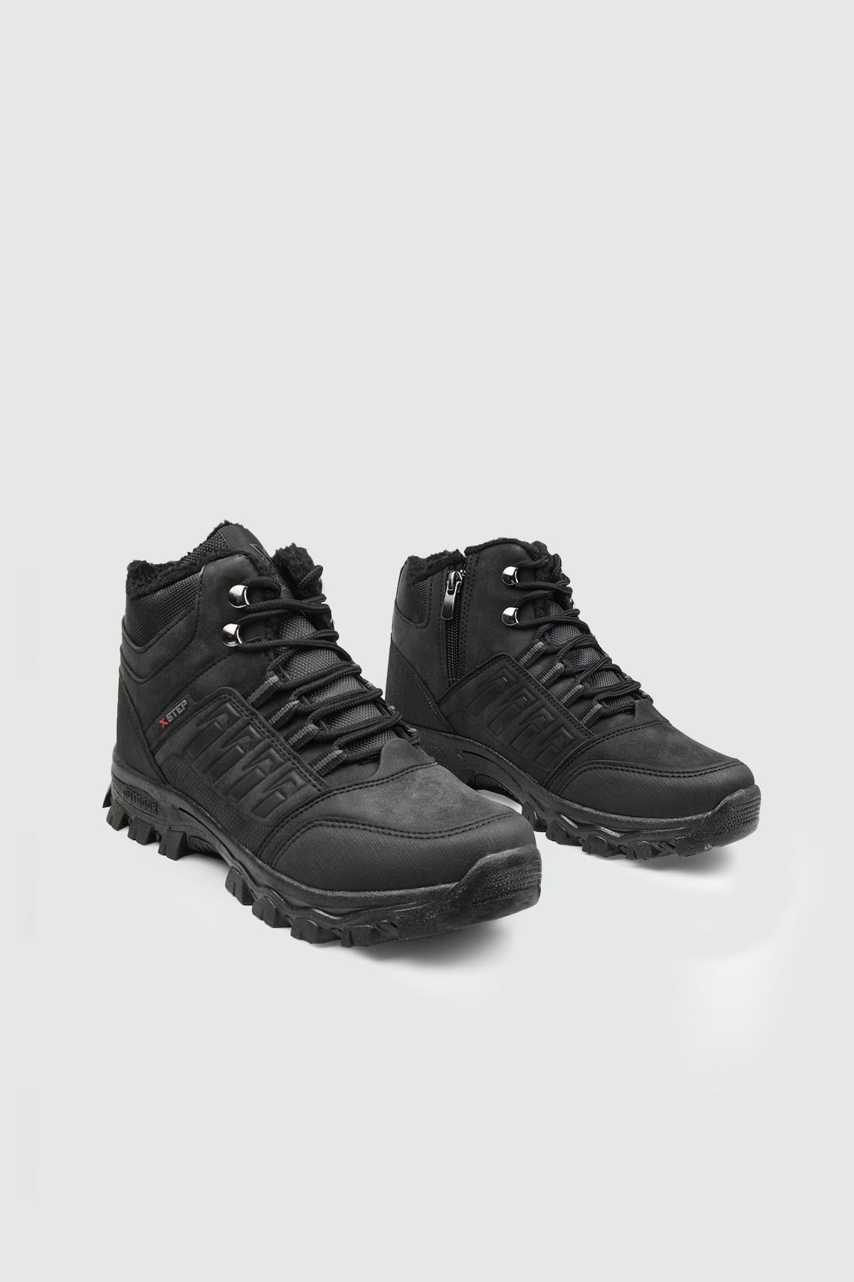 Outdoor Rahat Sıyah Erkek Spor Ayakkabı X6 Erkek Outdoor Step XSTEP X6 MER TRAKING