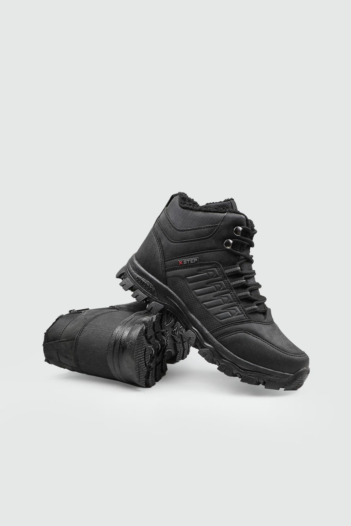 Outdoor Rahat Sıyah Erkek Spor Ayakkabı X6 Erkek Outdoor Step XSTEP X6 MER TRAKING