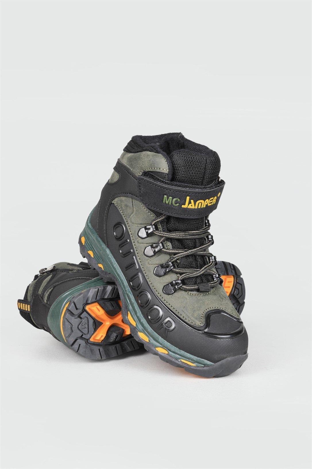 Outdoor Rahat Siyah Haki Çocuk Bot 2115 Çocuk Bot & Çizme Jamper MC JAMPER 2115 ÇOCUK BOT