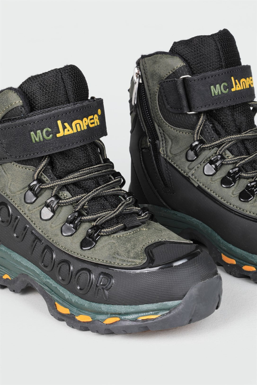 Outdoor Rahat Siyah Haki Çocuk Bot 2115 Çocuk Bot & Çizme Jamper MC JAMPER 2115 ÇOCUK BOT