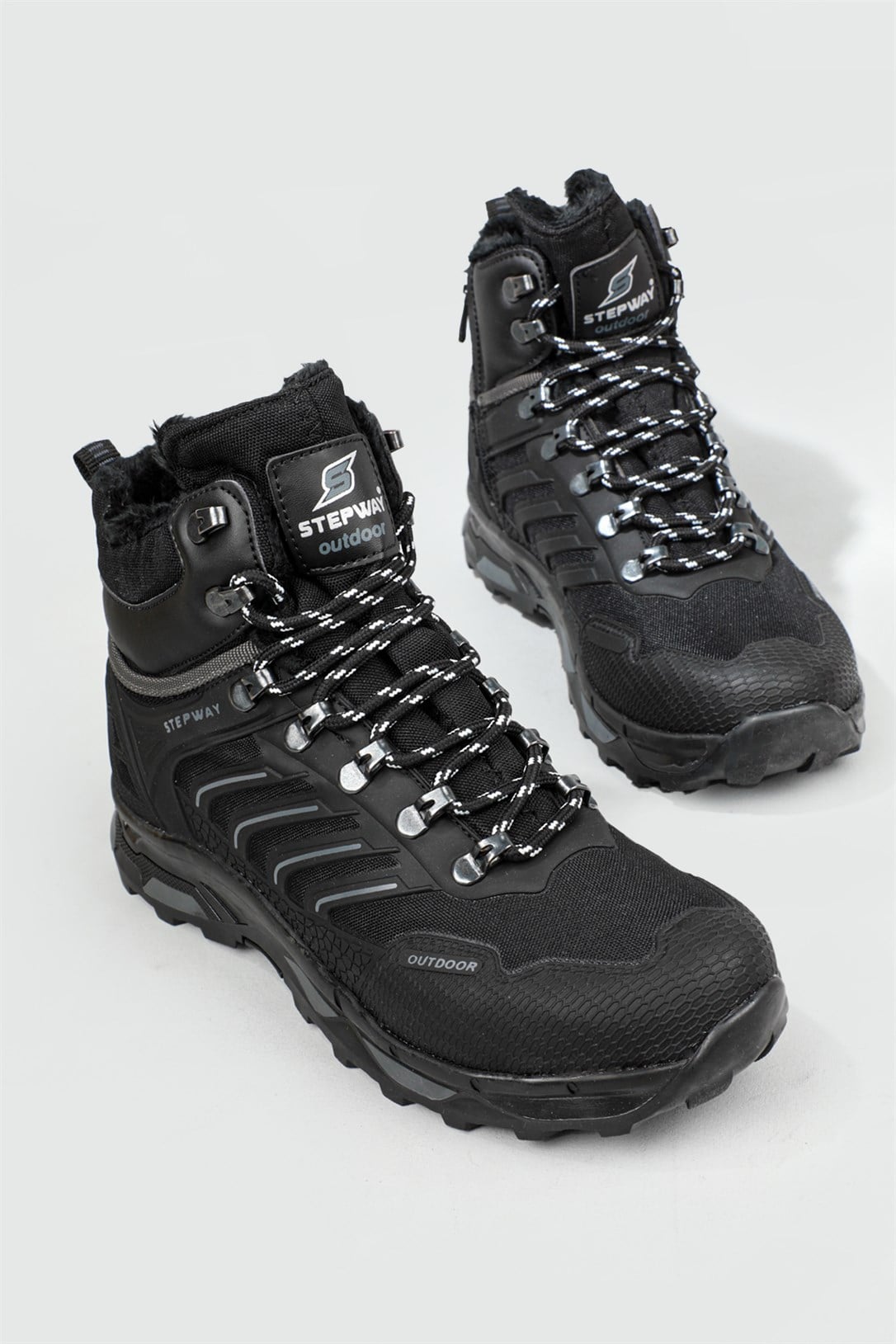 Outdoor Siyah Füme Erkek Bot 8055 Erkek Outdoor Stepway STEPWAY 8055 MER TRKİNG