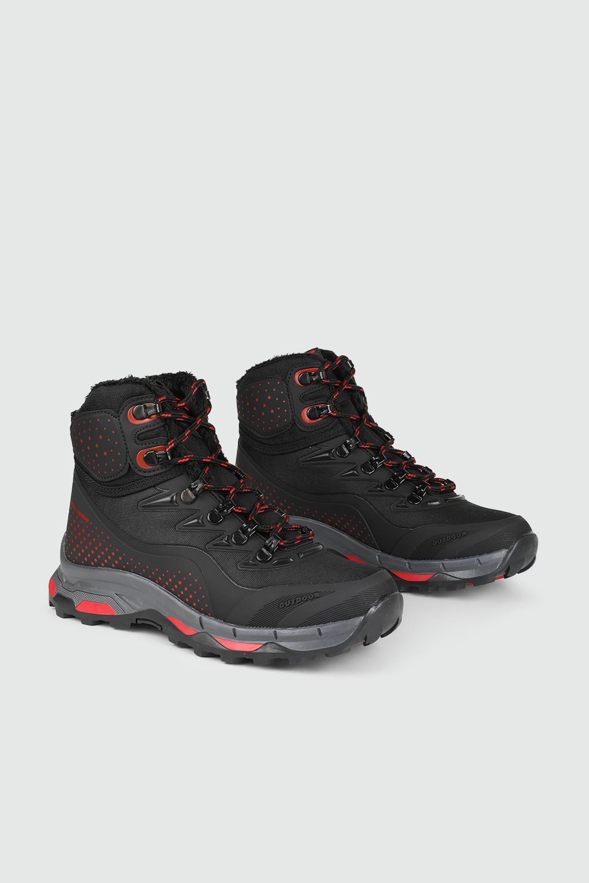 Outdoor Siyah Kırmızı Unisex Bot 8035 Unisex Outdoor Stepway STEPWAY 8035 UNİSEX TRAKİNG