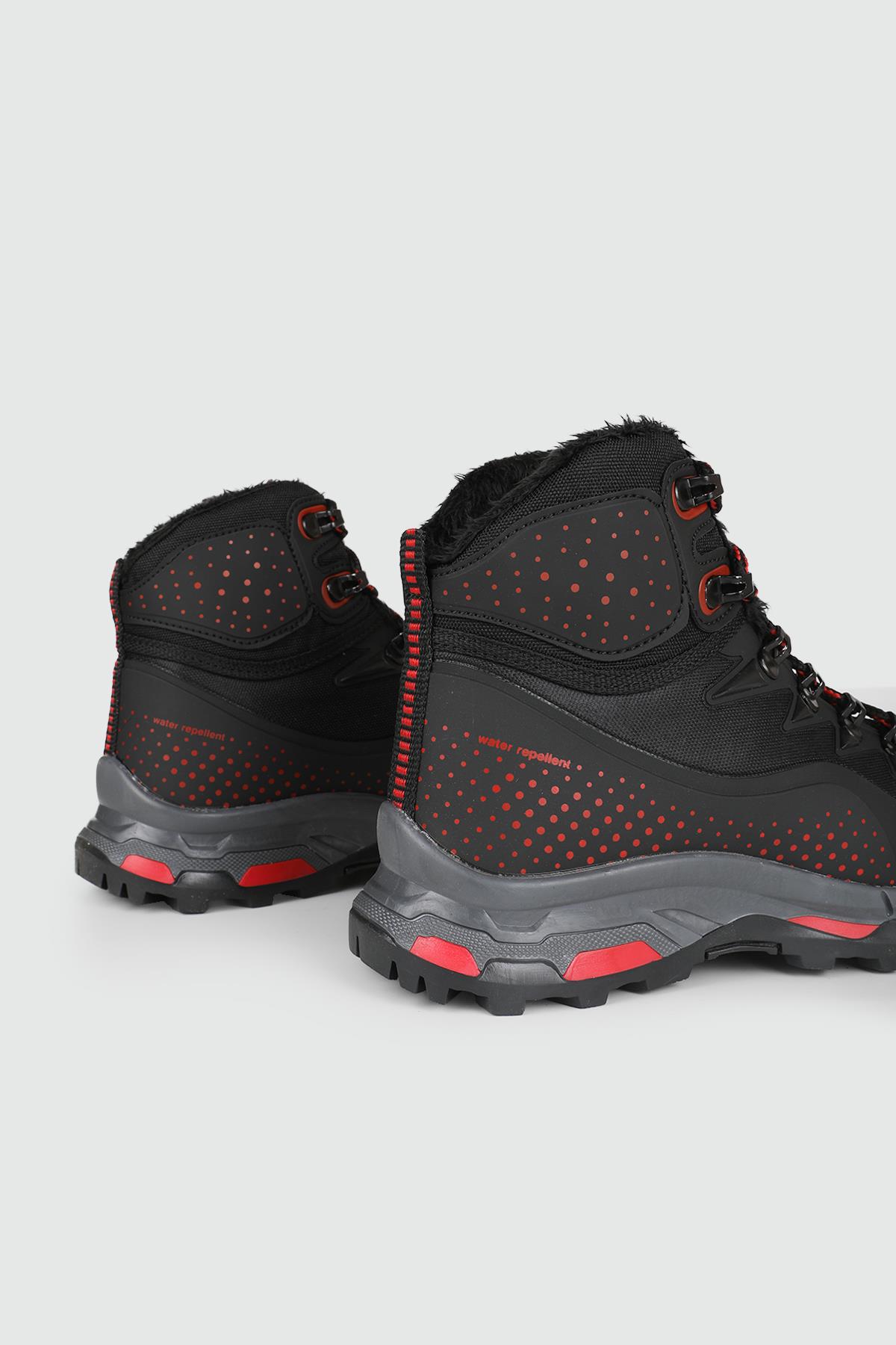 Outdoor Siyah Kırmızı Unisex Bot 8035 Unisex Outdoor Stepway STEPWAY 8035 UNİSEX TRAKİNG