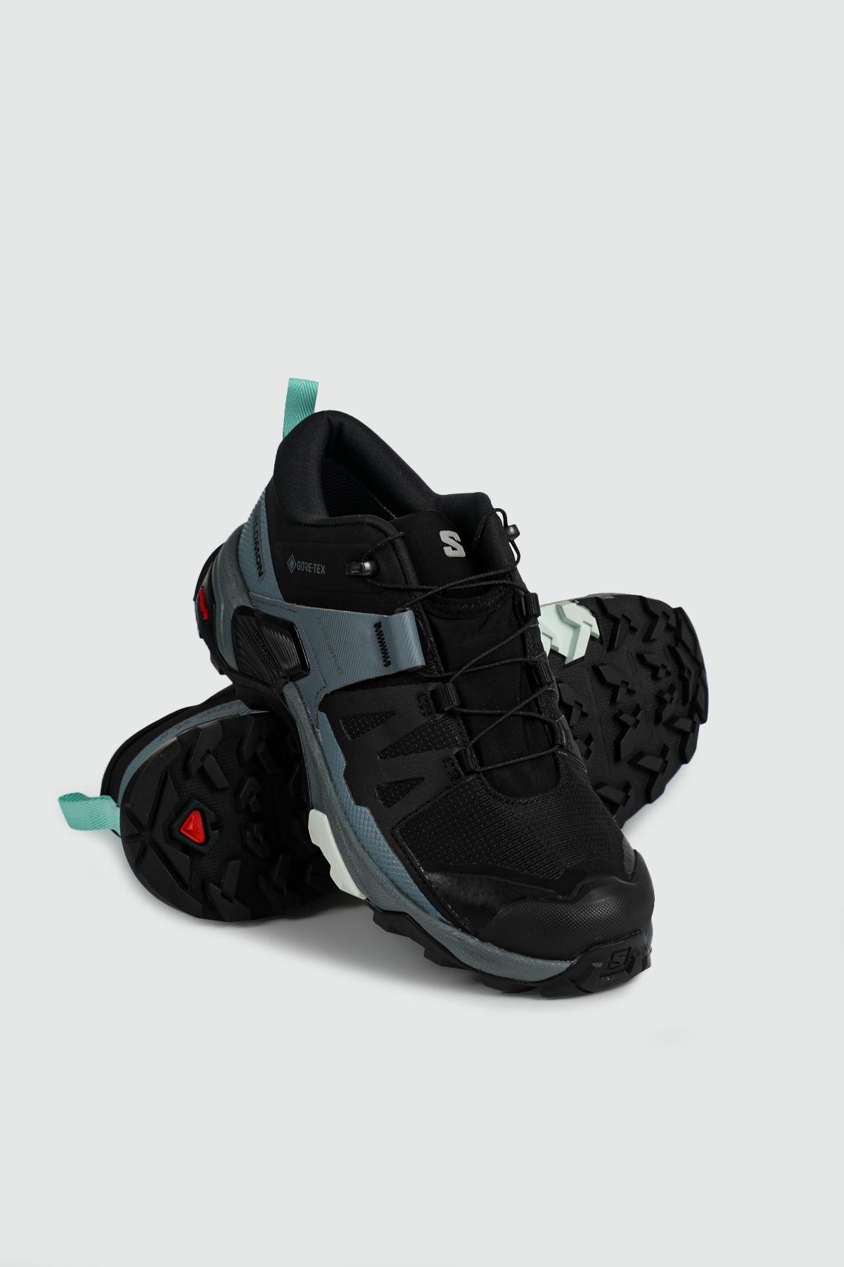 Outdoor Su Geçirmez Black/Stormy Weather/Opal Blue Kadın Spor Ayakkabı L41289600 Kadın Günlük Spor Ayakkabı Salomon L41289600