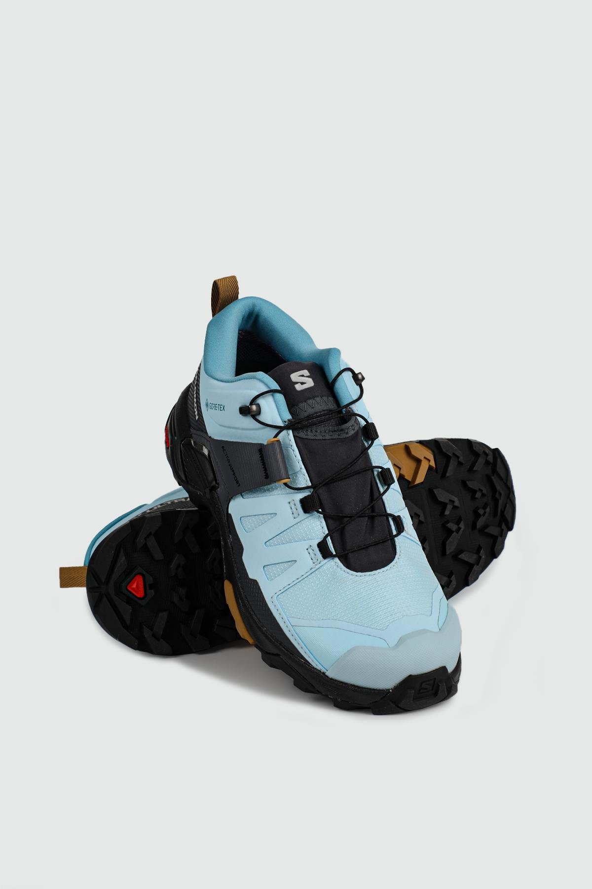 Outdoor Su Geçirmez Crystal Blue/Black/Cumin Kadın Spor Ayakkabı L41452900 Kadın Günlük Spor Ayakkabı Salomon L41452900