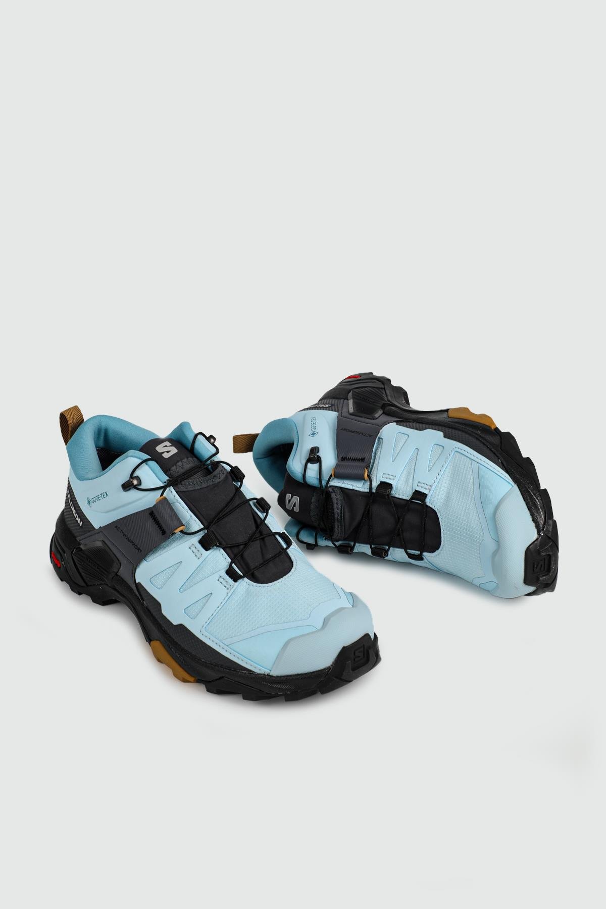 Outdoor Su Geçirmez Crystal Blue/Black/Cumin Kadın Spor Ayakkabı L41452900 Kadın Günlük Spor Ayakkabı Salomon L41452900