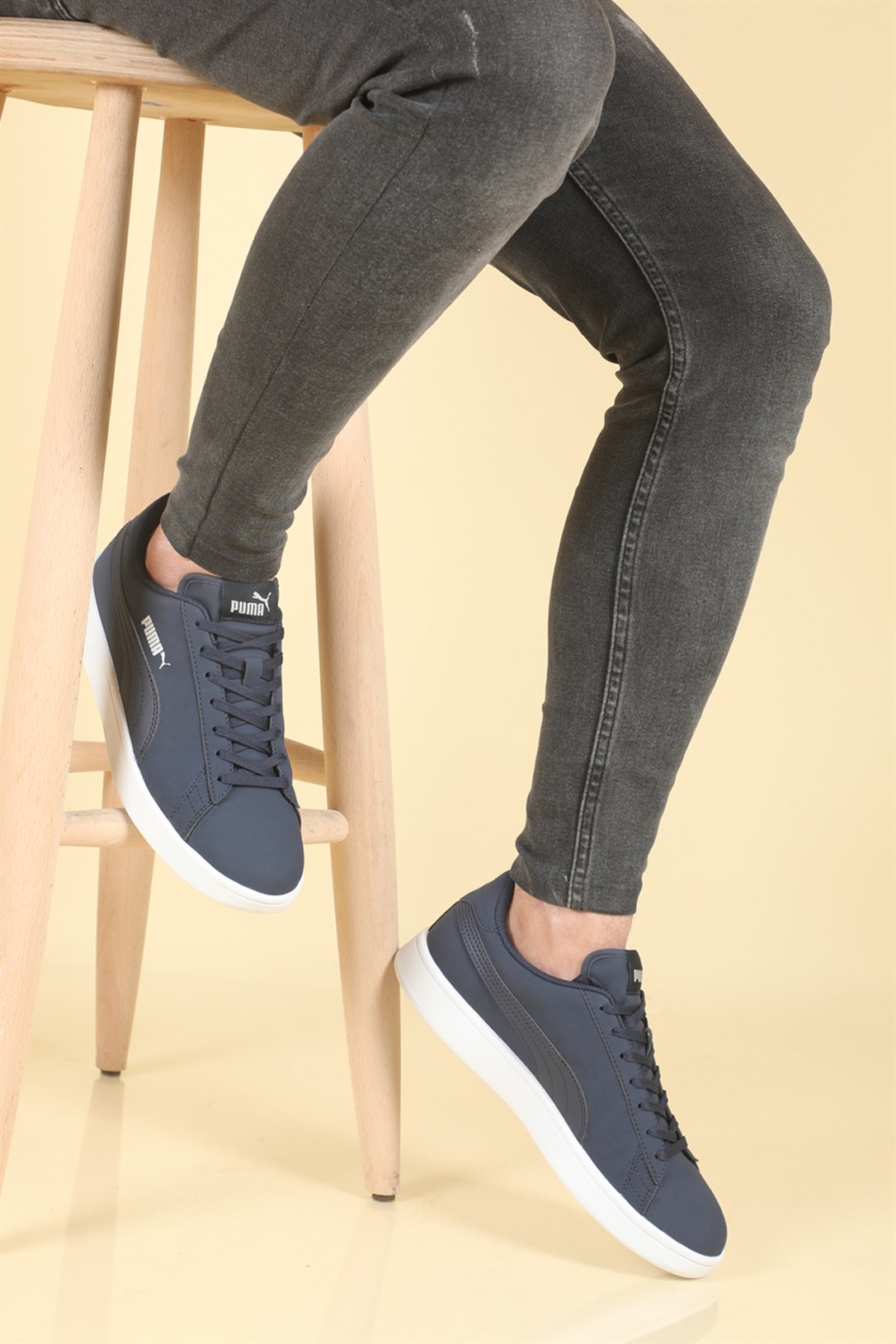 PUMA 382612-03 SMASH Erkek Spor Ayakkabı Erkek Koşu / yürüyüş Puma 