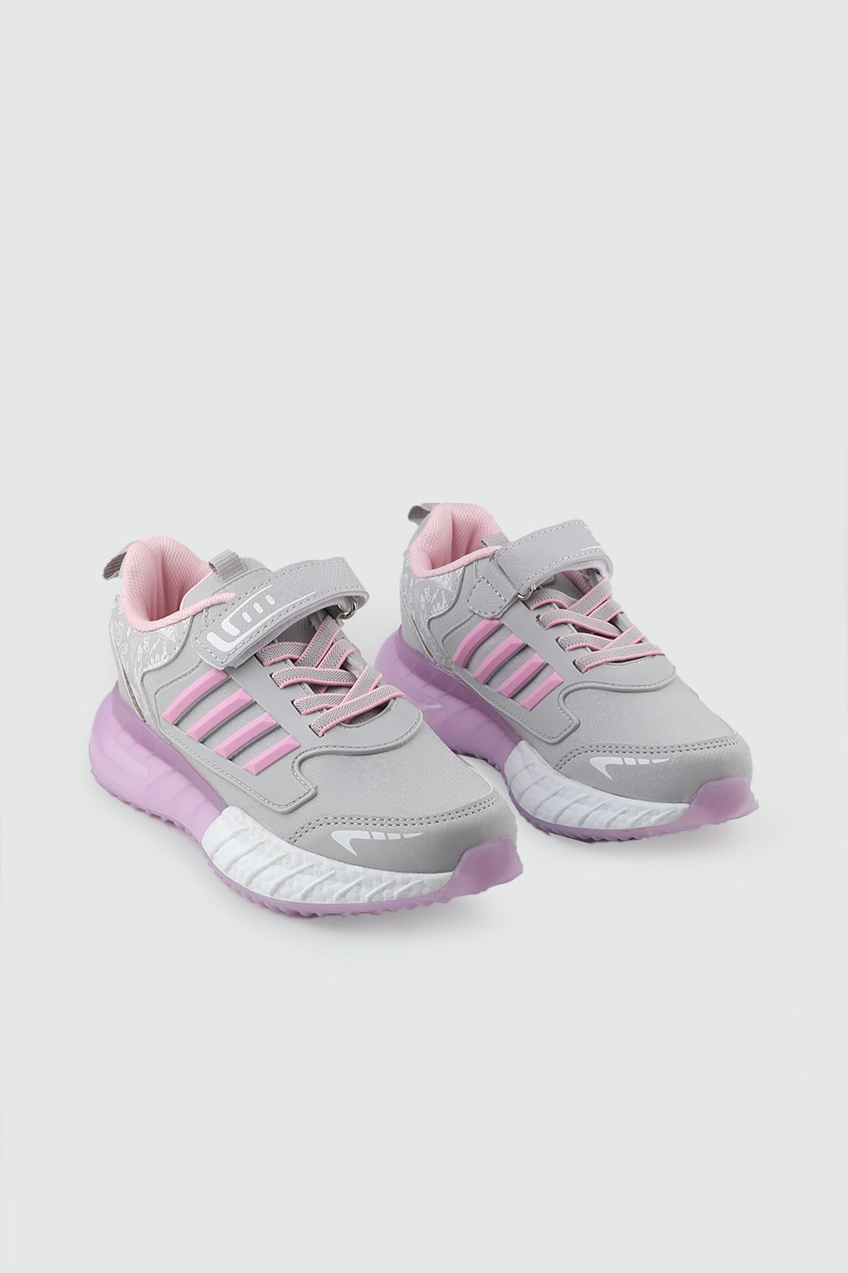 Rahat Anoraklı Günlük Buz Pembe Çocuk Spor Ayakkabı LAFONTEN 748 F Çocuk Günlük Spor Ayakkabı LAFONTEN LAFONTEN 748 FİLET 26K