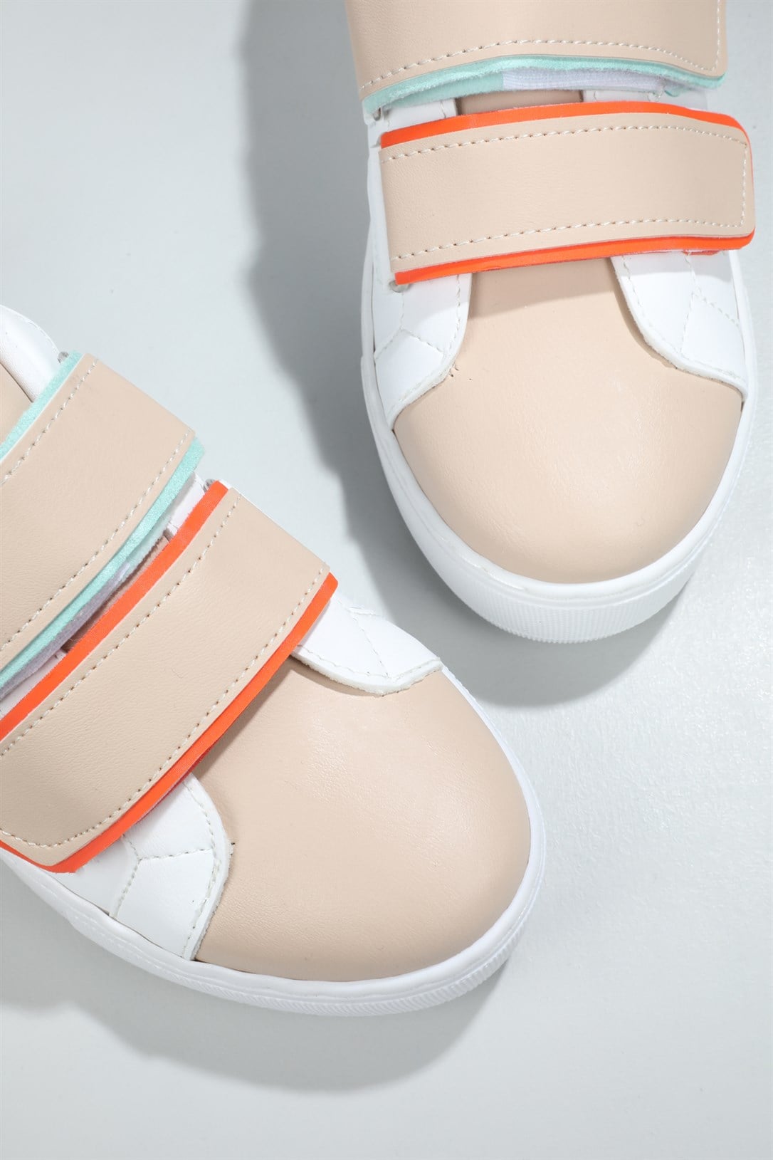 Rahat Cırtlı Kaymaz Taban Byz Nut Mint Yeşil Kadın Spor Ayakkabı LOWCAROLİNE Kadın Sneaker Beınsteps Beinsteps Low Caroline 22K