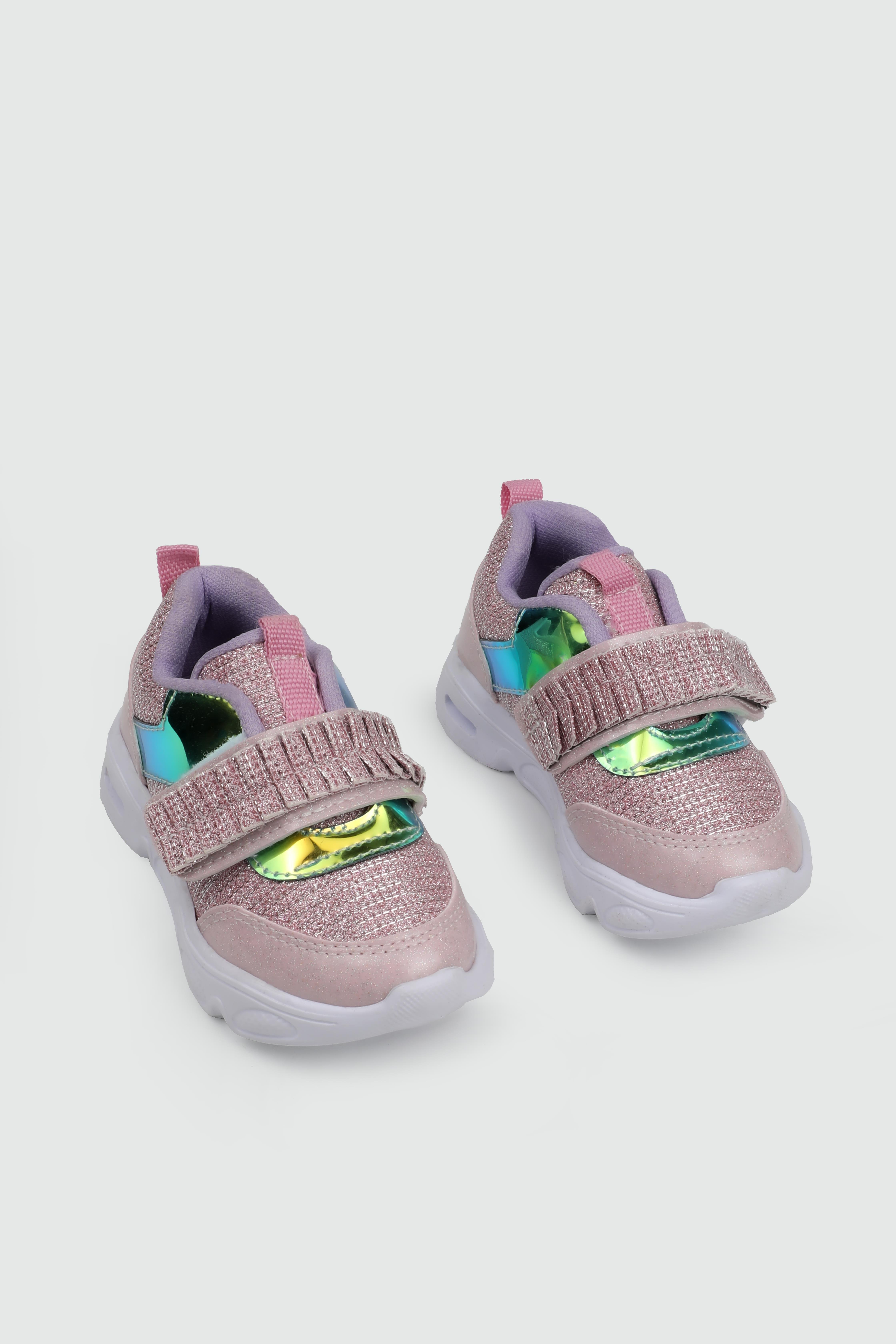 Simli Rahat Sneaker Pembe Simli Bebek Sneaker BOLİMEX 6800 Bebek Sneaker Bolimex BOLİMEX 6800 Bebe 25Y