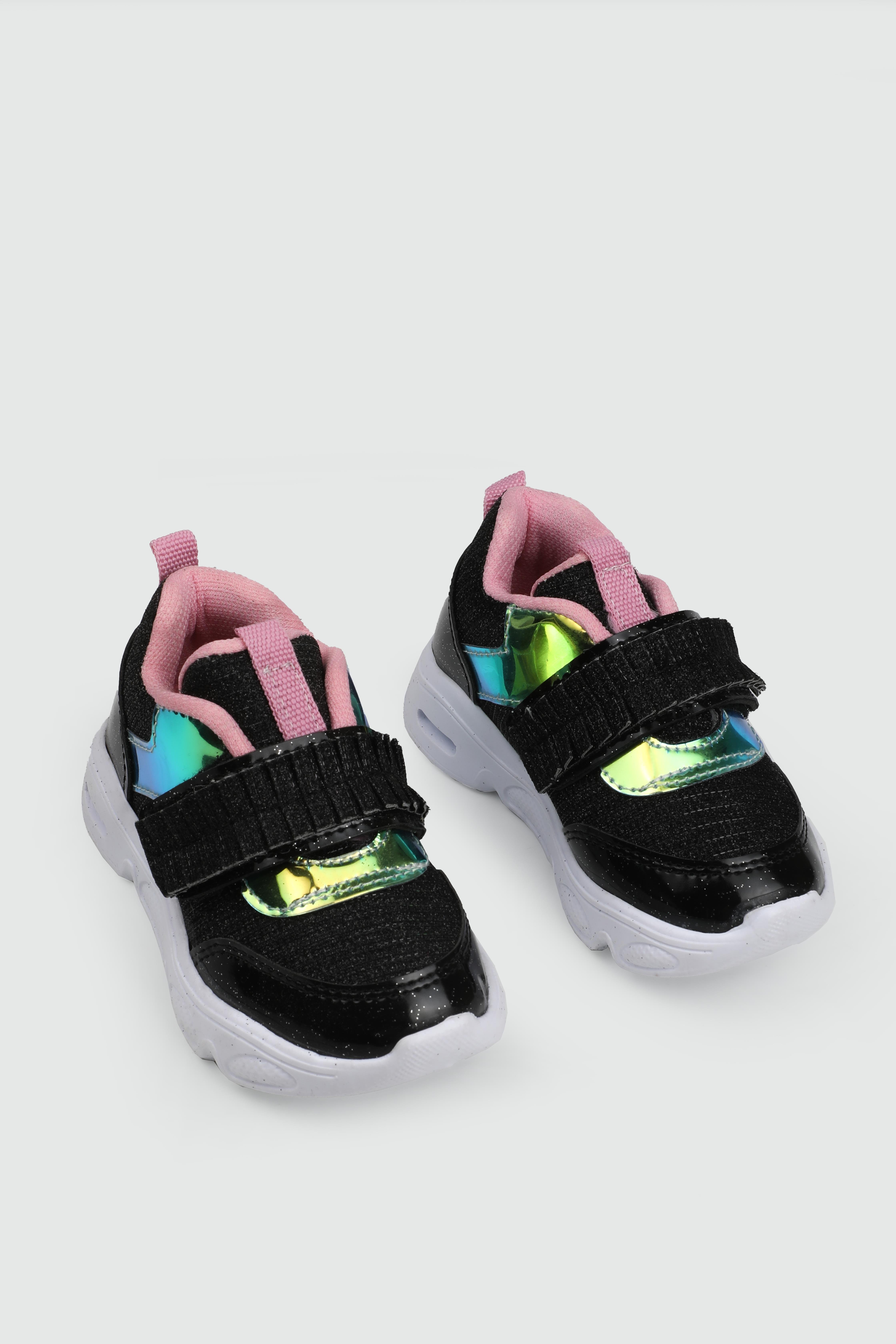 Simli Rahat Sneaker Siyah Simli Bebek Sneaker BOLİMEX 6800 Bebek Sneaker Bolimex BOLİMEX 6800 Bebe 25Y