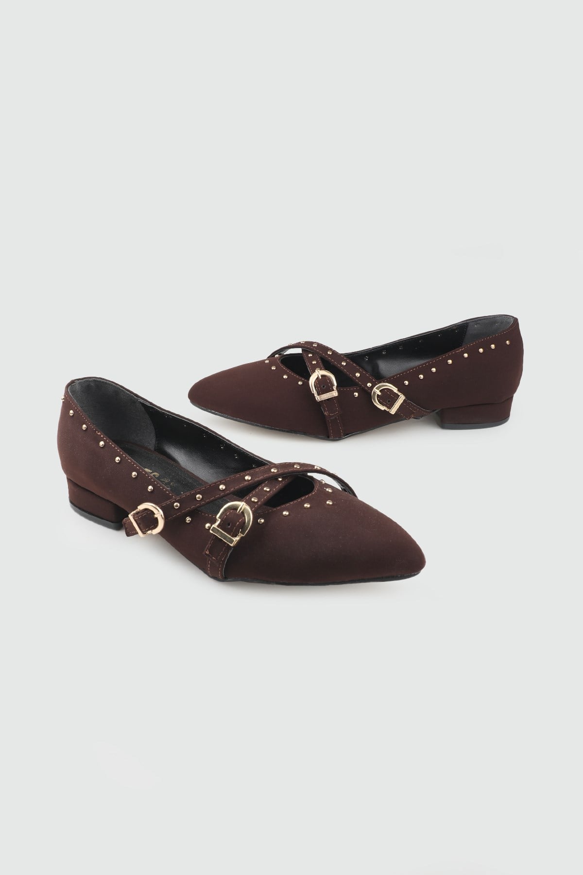 sivri burun Kahve Zara Babet MY BELLA DRS-07 Kadın Babet MyBella My Bella DRS-07 Kadın 26Y