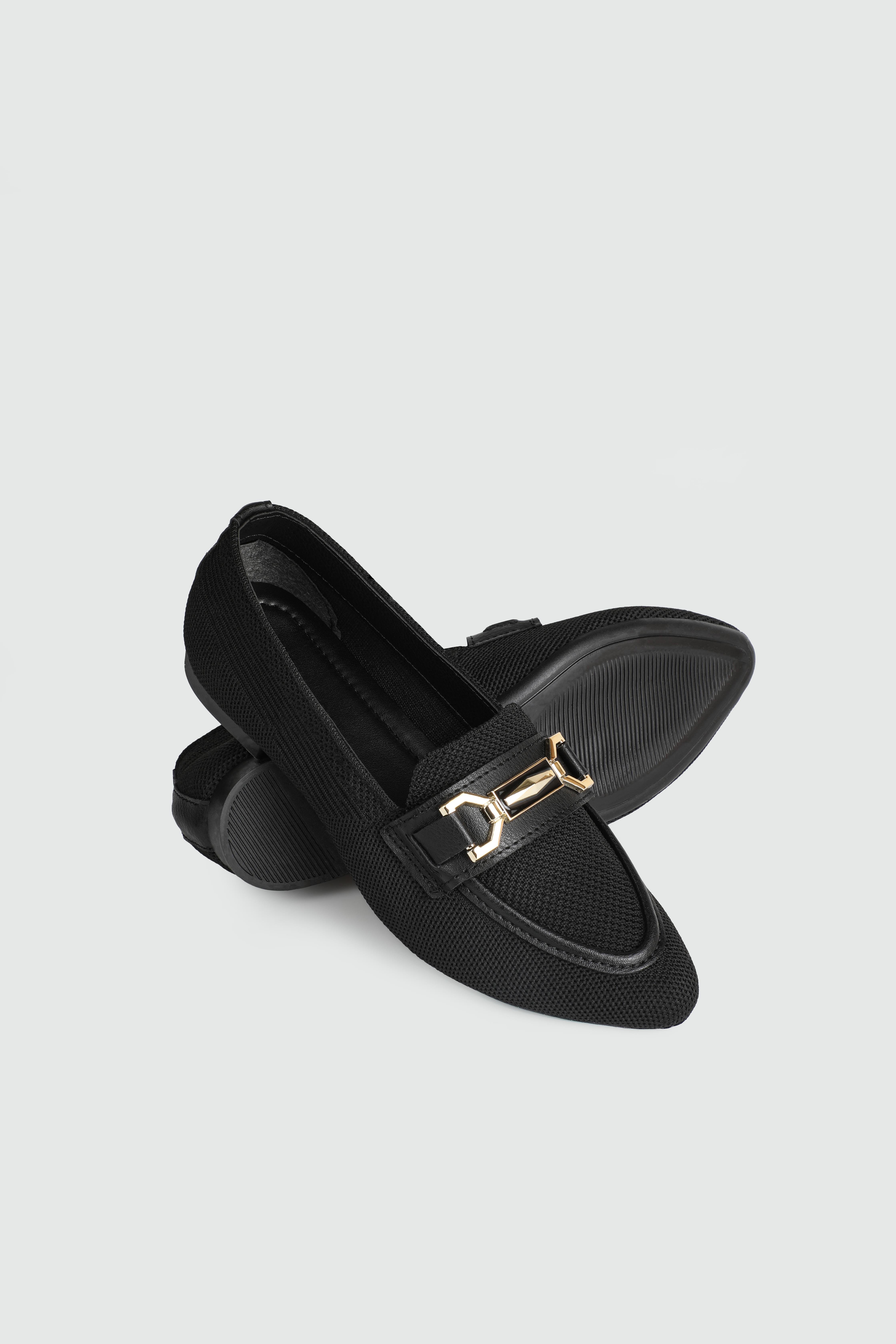 Sivri Burun Rahat Siyah Kadın Babet HS-01 Kadın Babet MyBella My Bella HS-01 Sivri Kadın 25Y