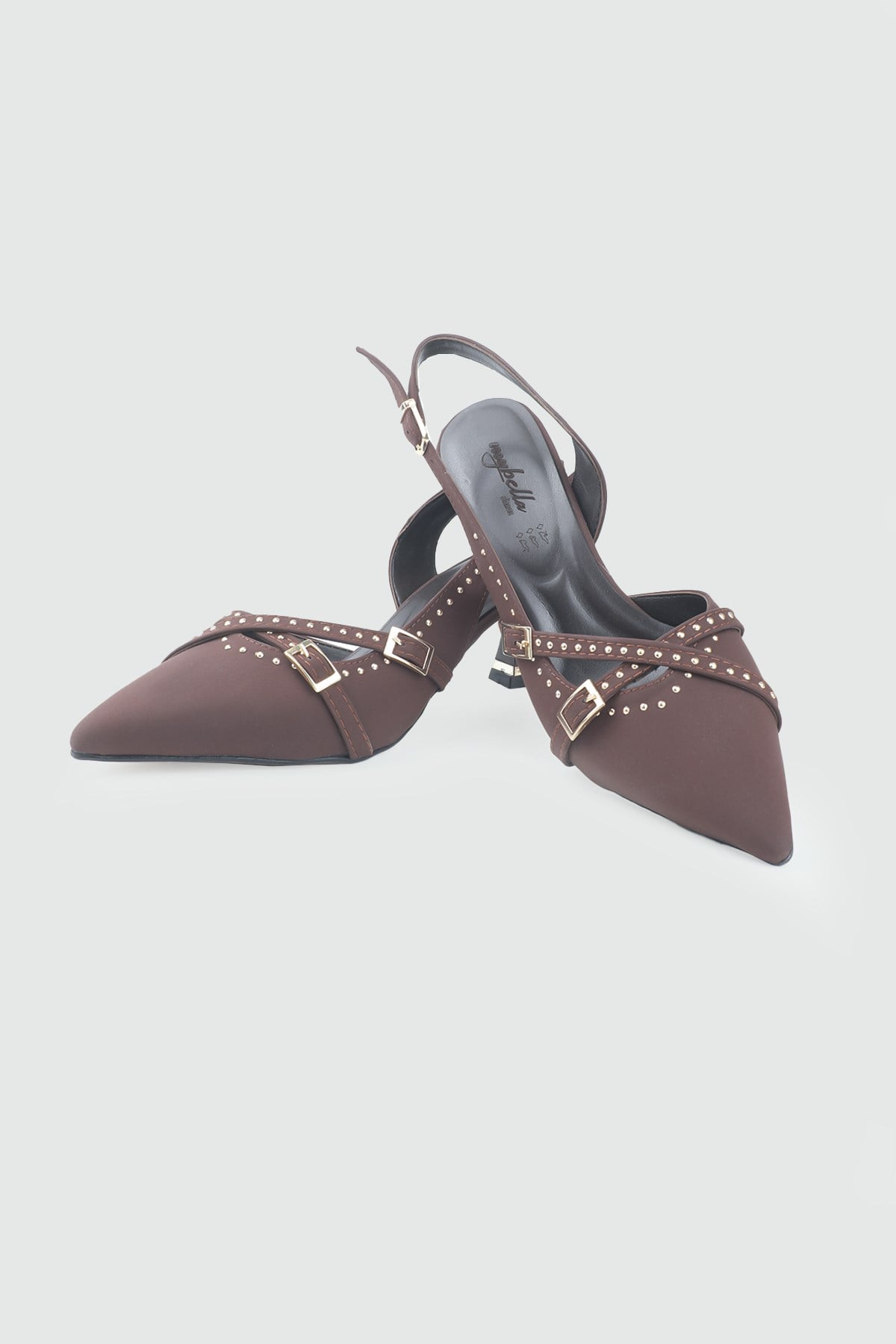 Sivri Burun Stiletto Kahve Zara Kadın Topuklu My Bella ELT-201 Kadın Stiletto MY BELLA My Bella ELT-201 Kadın 26Y