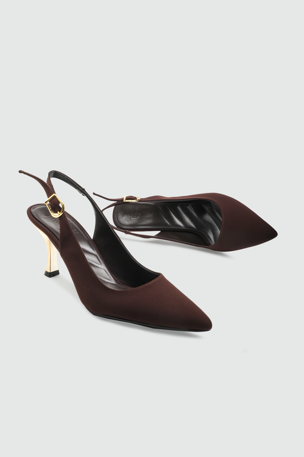 Sivri Burun Stiletto Kahve Zara Kadın Topuklu My Bella ELT-231 Kadın Stiletto MY BELLA My Bella ELT-231 Kadın 26Y