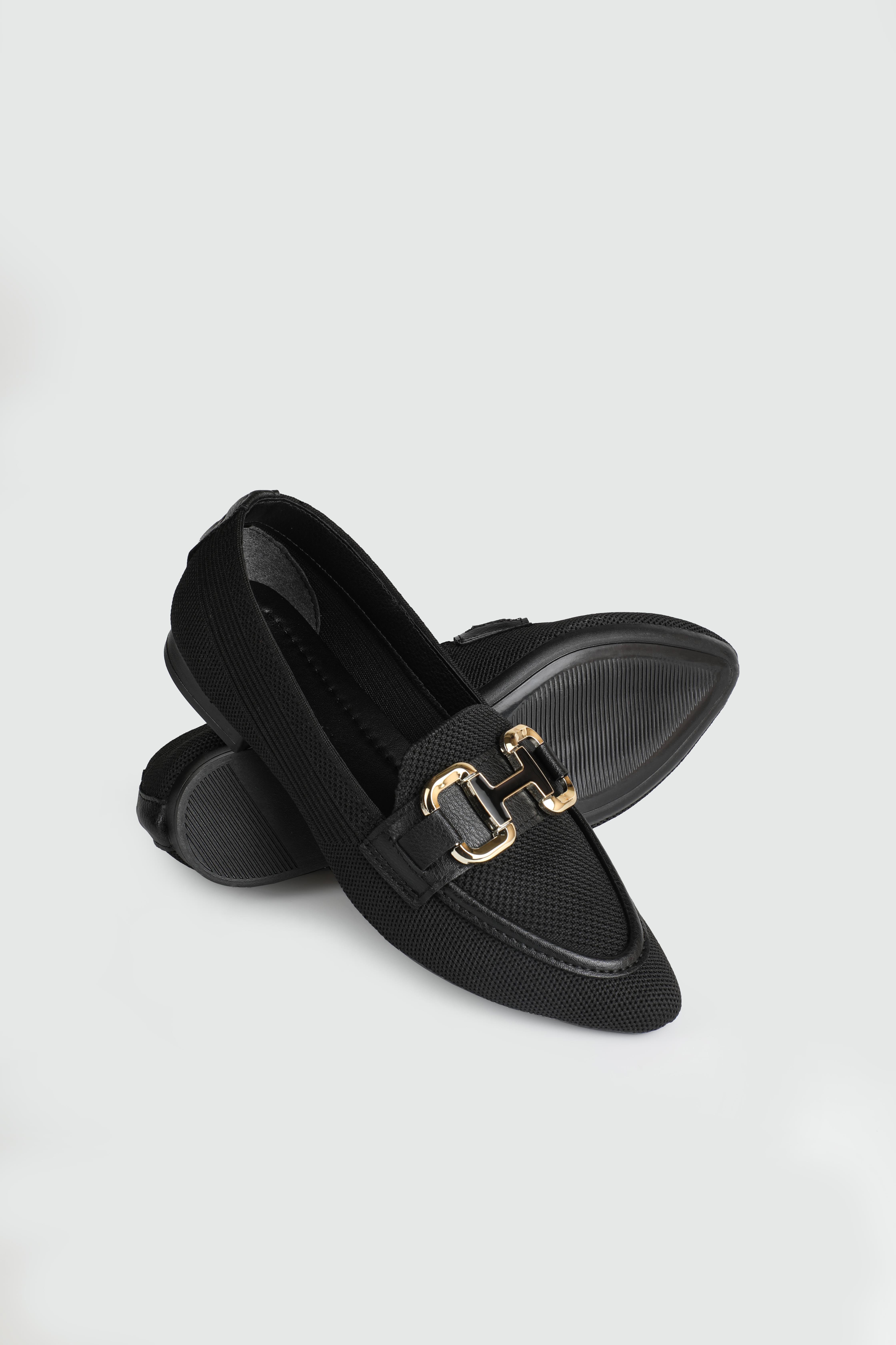 Sivri Burun Triko Siyah Kadın Babet HS-03 Kadın Babet MyBella My Bella HS-03 Sivri Kadın 25Y