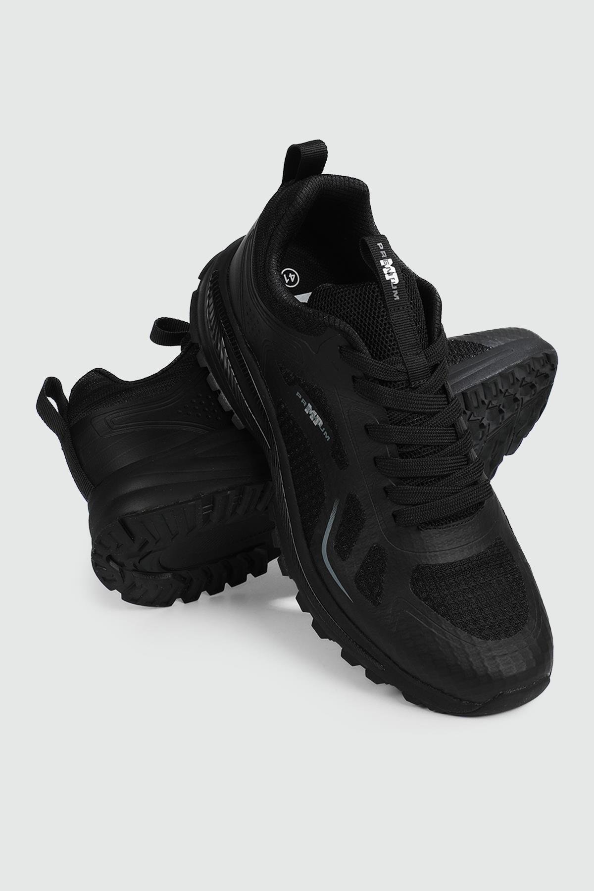 Siyah Erkek Günlük Spor Ayakkabı Ayakkabı City M.P 241-1648 MER SPOR