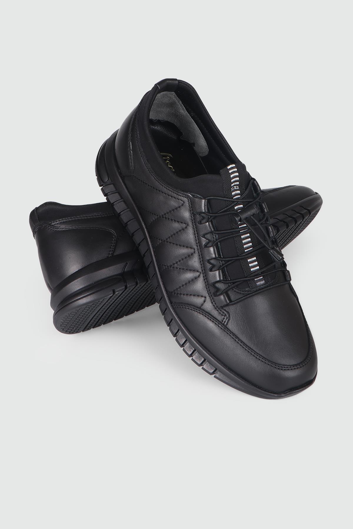 Siyah Kategorisiz Ayakkabı City LİSANS 2105 MER KAUÇUK