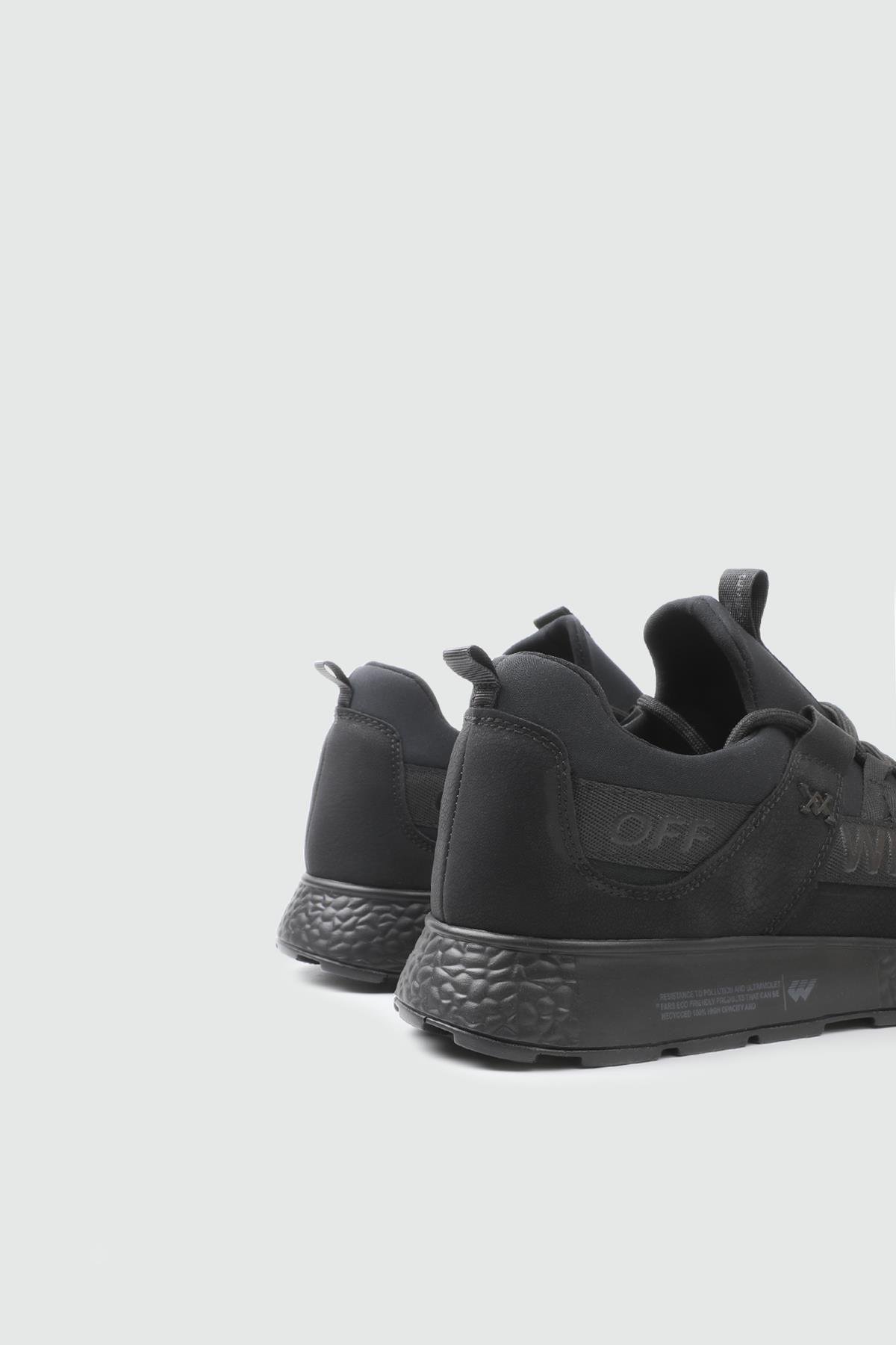 Siyah füme nubuk cilt Erkek Spor Ayakkabı WİCKERS 25K 2300 MER SPOR Kategorisiz Wickers WİCKERS 25K 2300 MER SPOR