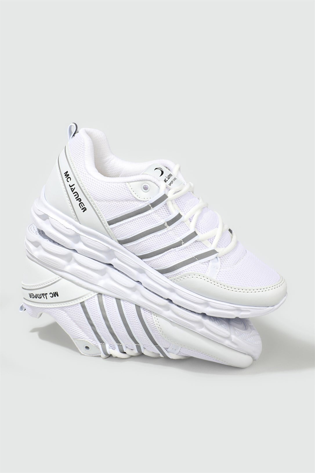 Sneakers Beyaz Erkek Spor Ayakkabı 1876 Erkek Sneaker Jamper JAMPER 1876 MER FİLELİ SPOR