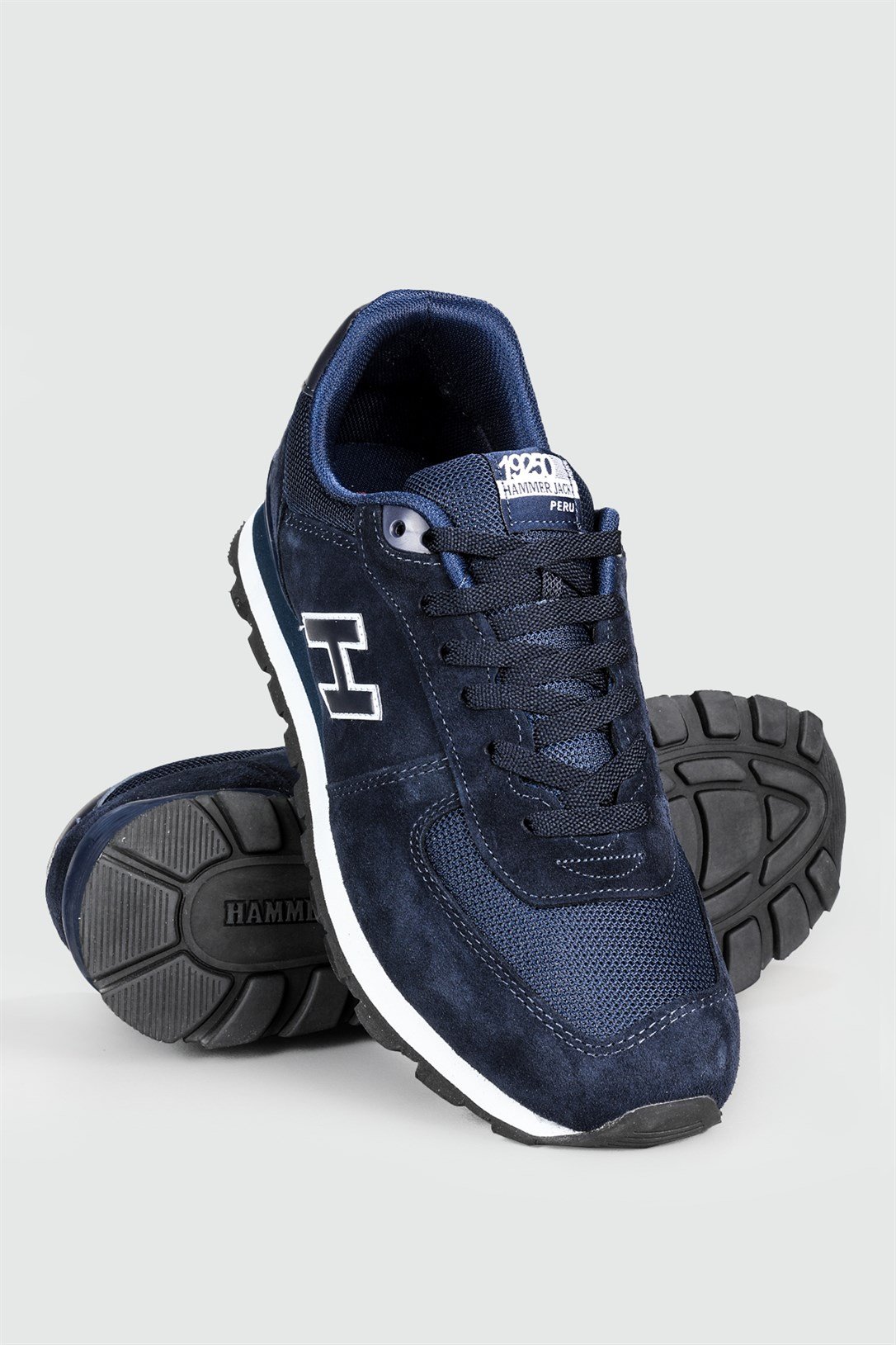 Sneakers Laci Beyaz Erkek Spor Ayakkabı PERU Erkek Günlük Spor Ayakkabı Hammer Jack HAMMER JACK PERU MER