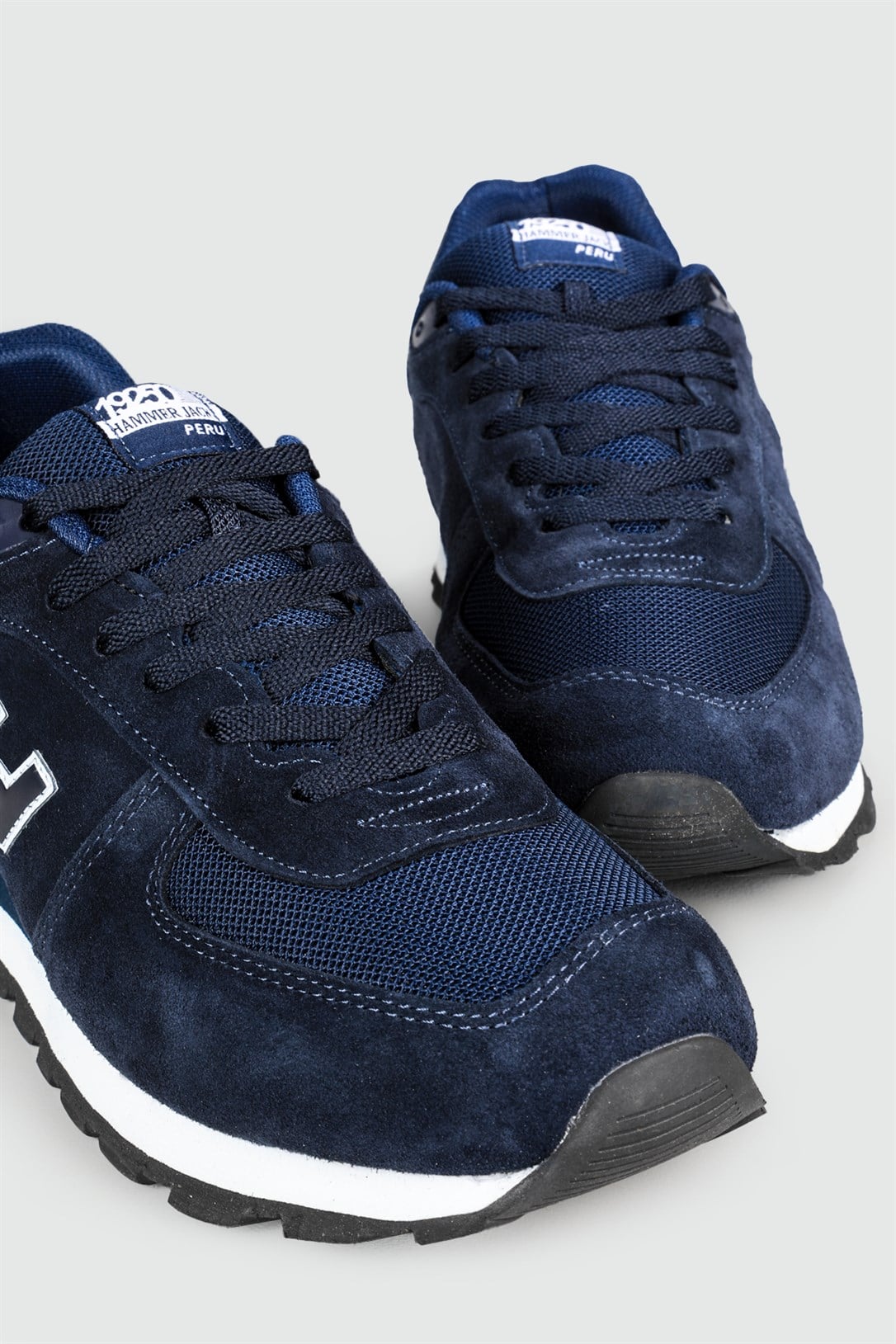 Sneakers Laci Beyaz Erkek Spor Ayakkabı PERU Erkek Günlük Spor Ayakkabı Hammer Jack HAMMER JACK PERU MER