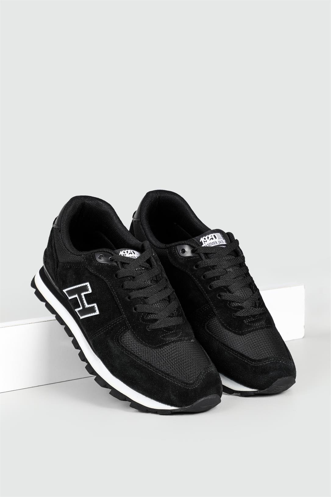 Sneakers Sıyah Erkek Spor Ayakkabı PERU Erkek Günlük Spor Ayakkabı Hammer Jack HAMMER JACK PERU MER