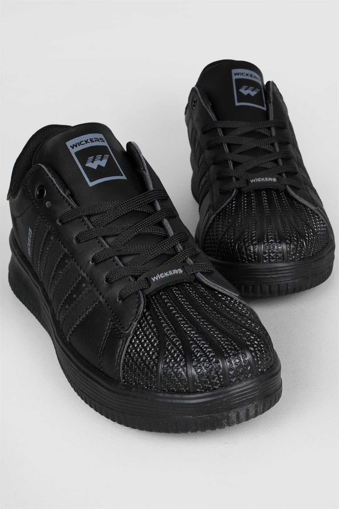 Sneakers Siyah Füme Erkek Spor Ayakkabı 2555 Erkek Günlük Spor Ayakkabı Wickers WİCKERS 2555 MER SPOR 22K