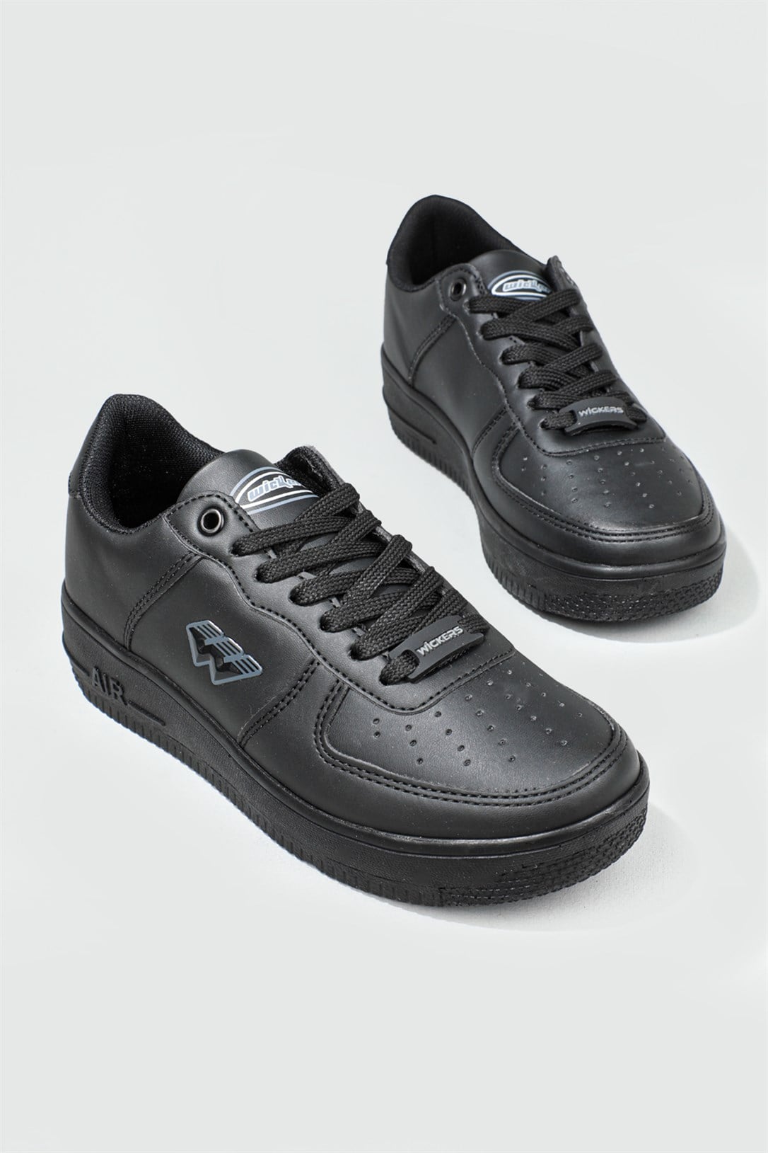 Sneakers Siyah Füme Unisex Spor Ayakkabı 1787 Unisex Sneaker Wickers WİCKERS 1787 UNİSEX CİLT SPOR