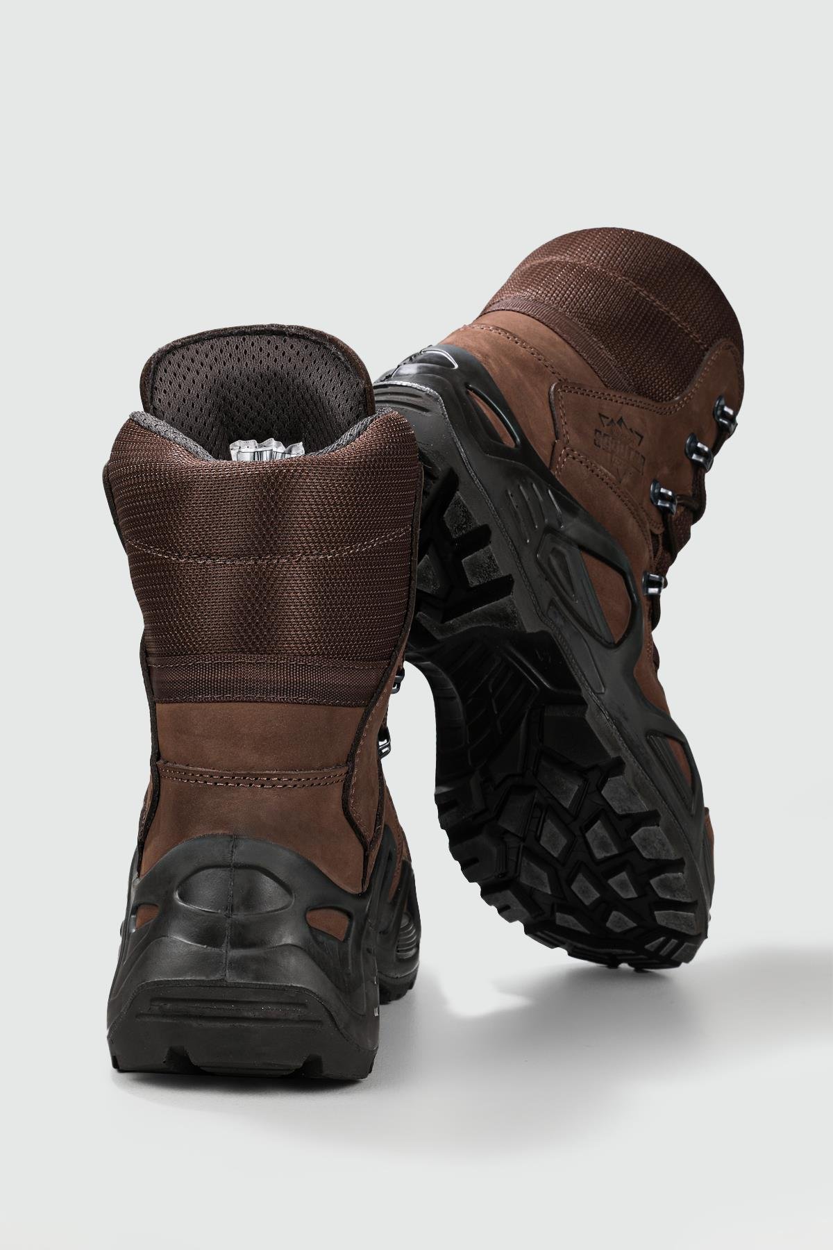 Su Geçirmez Nefes Alır Kahve Nubuk Erkek Bot 1490 Erkek Günlük Confort Bot Scooter SCOOTER 1490 MERDANE BOT