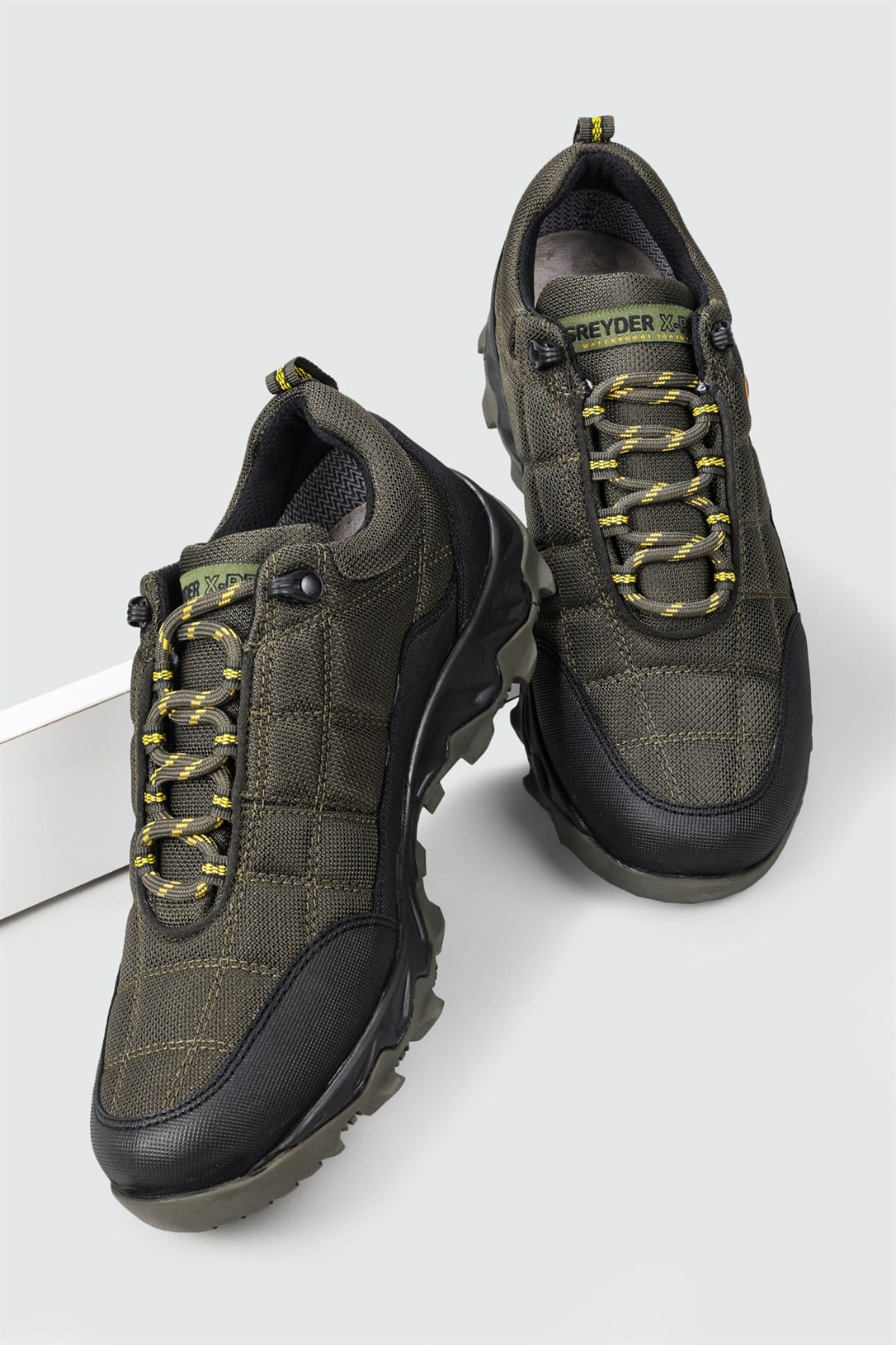 Su İtici Nefes Alır Haki Erkek Ayakkabı 00171 Erkek Outdoor Greyder GREYDER 00171 MER
