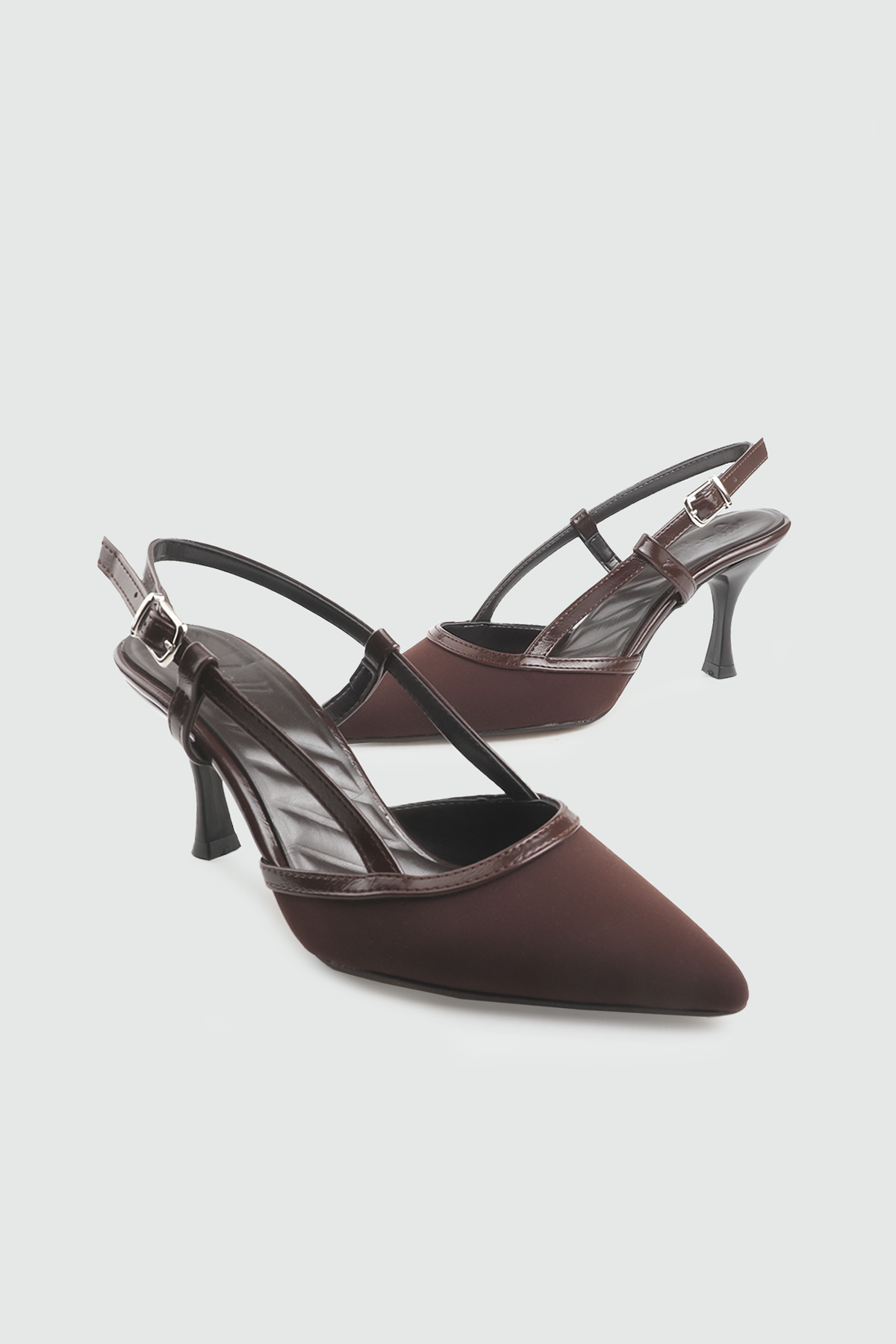 Tek Bant Taşlı Blekten Tokalı Kahve Zara Çocuk Ayakkabı E-300 Çocuk Günlük Ayakkabı ELMONTA My Bella ELT-230 26Y