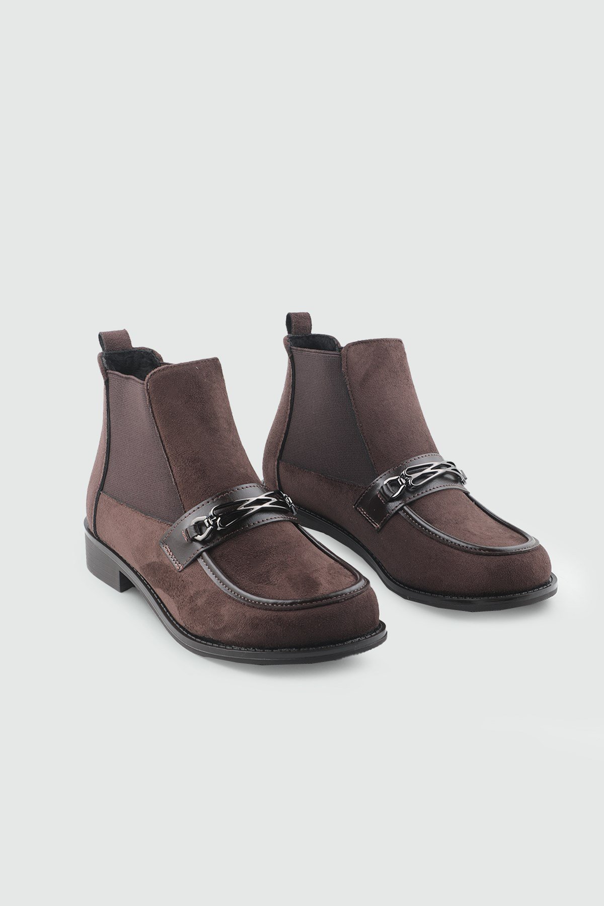 Toka Detaylı Kadın Günlük Bot Kahve Süet Kadın Günlük Bot MY BELLA PR-298 Kadın Günlük Conford Bot MY BELLA MY BELLA PR-298 Kadın 26K