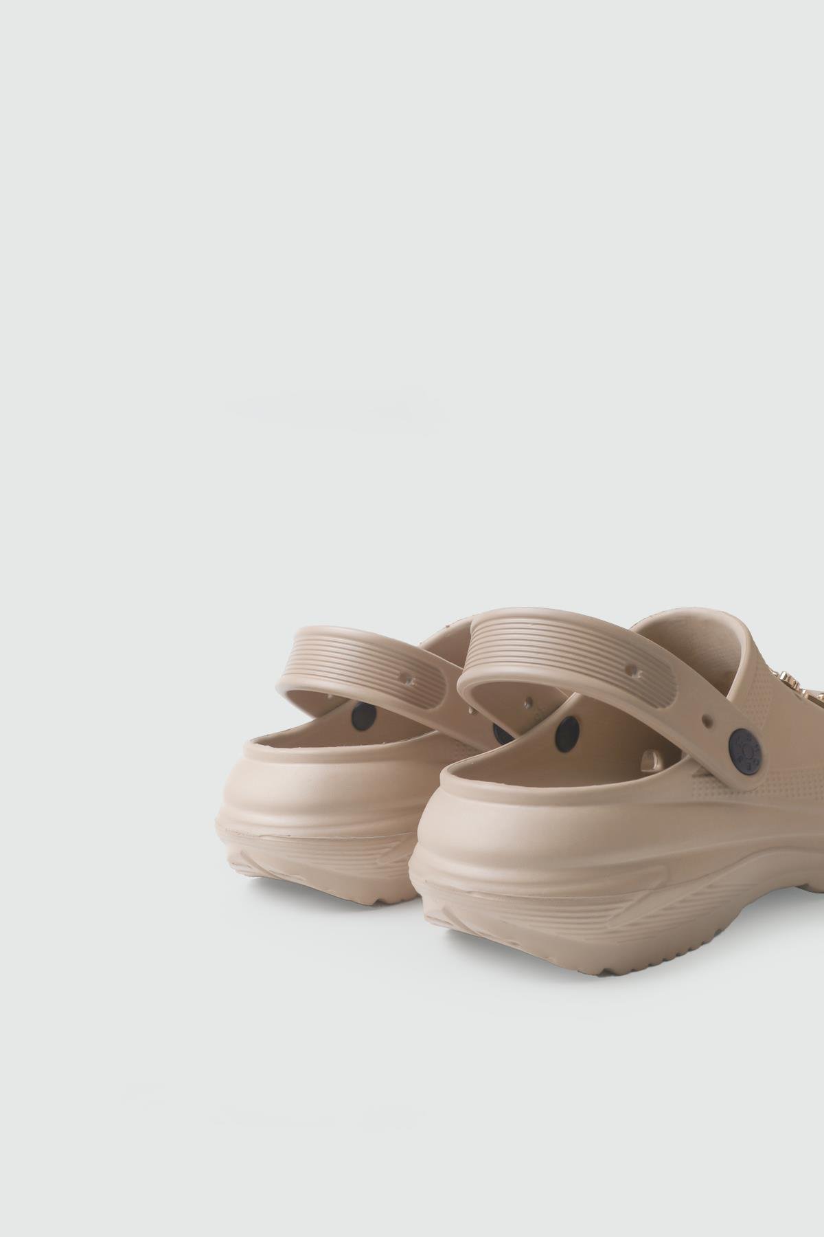 Tokalı Yüksek Taban Kum Günlük Rahat TWİNGO 210 Kadın Crocs Terlik Twingo TWİNGO 25Y 210 GAR TAŞLI