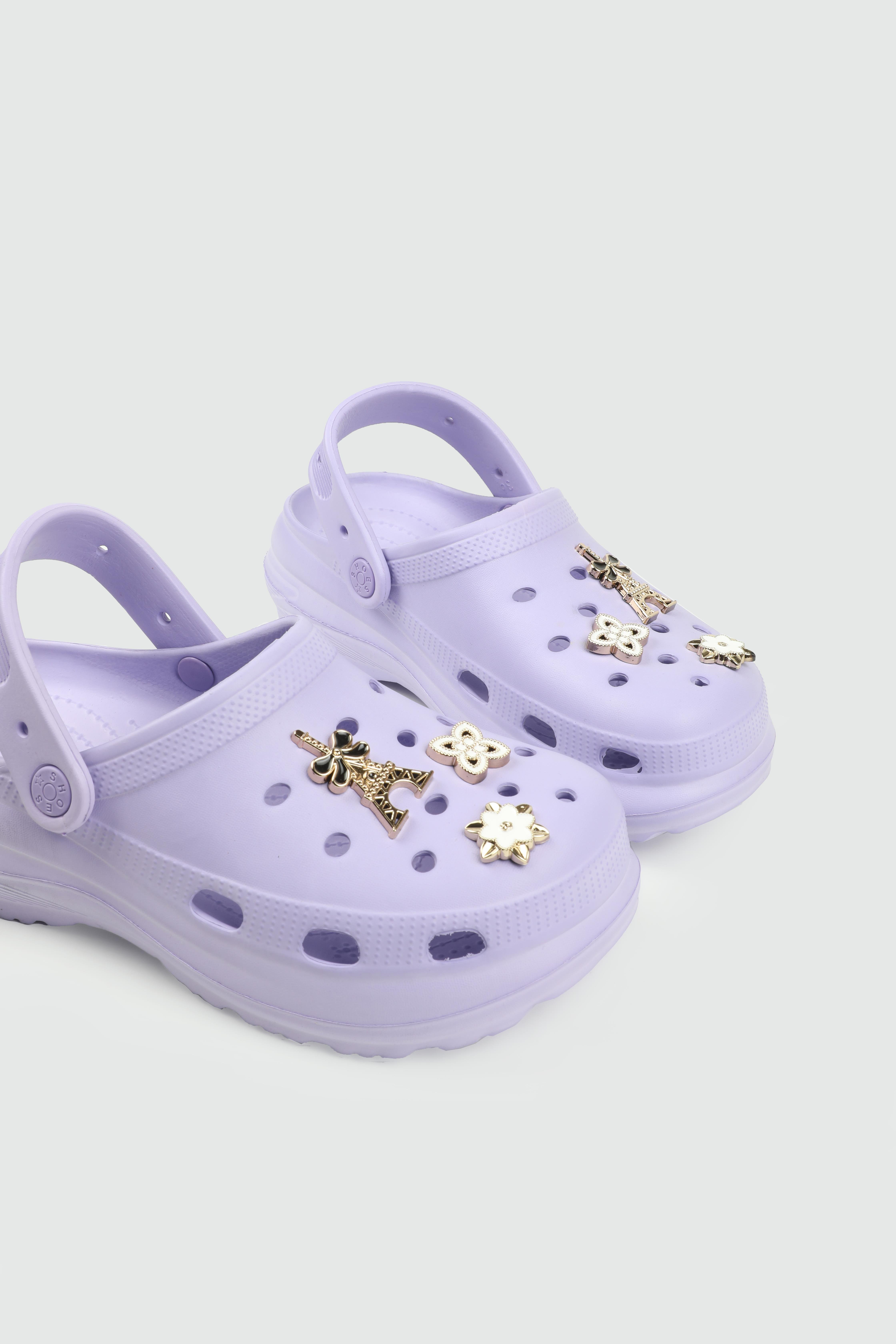 Tokalı Yüksek Taban Lila Günlük Rahat TWİNGO 210 Kadın Crocs Terlik Twingo TWİNGO 25Y 210 GAR TAŞLI