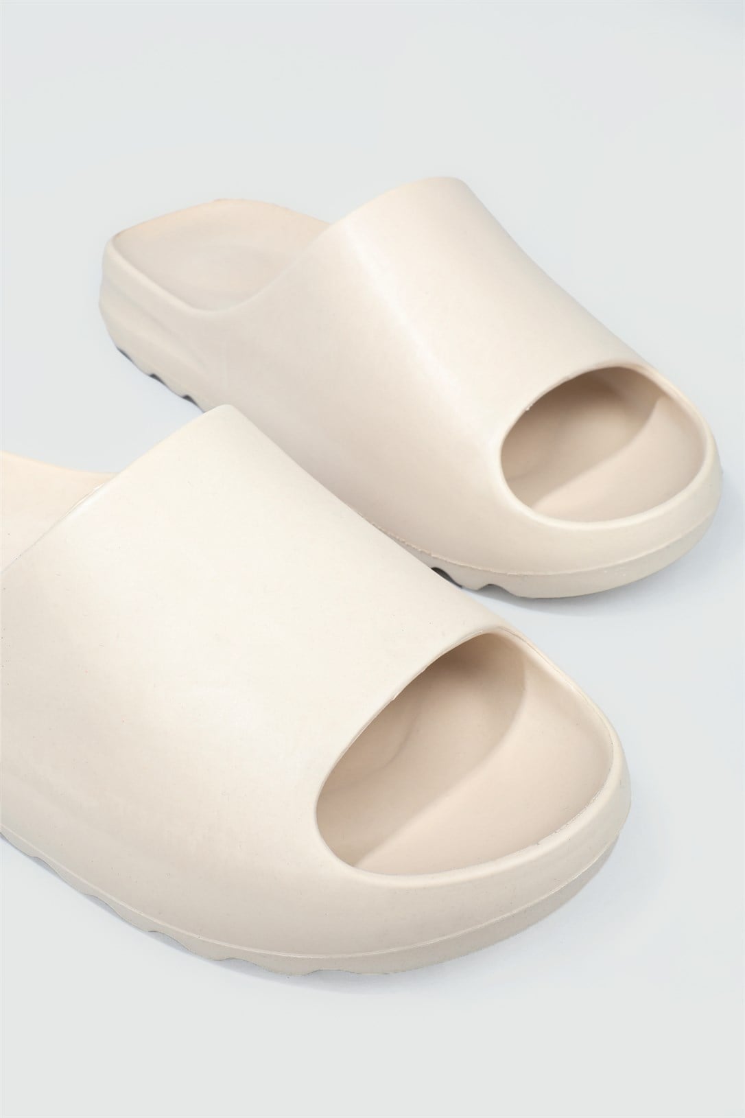 Yezzy Modeli Bej Erkek Terlik 0088 Erkek Crocs Modeli SONİMİX SONİMİX CEOX 0088 MER