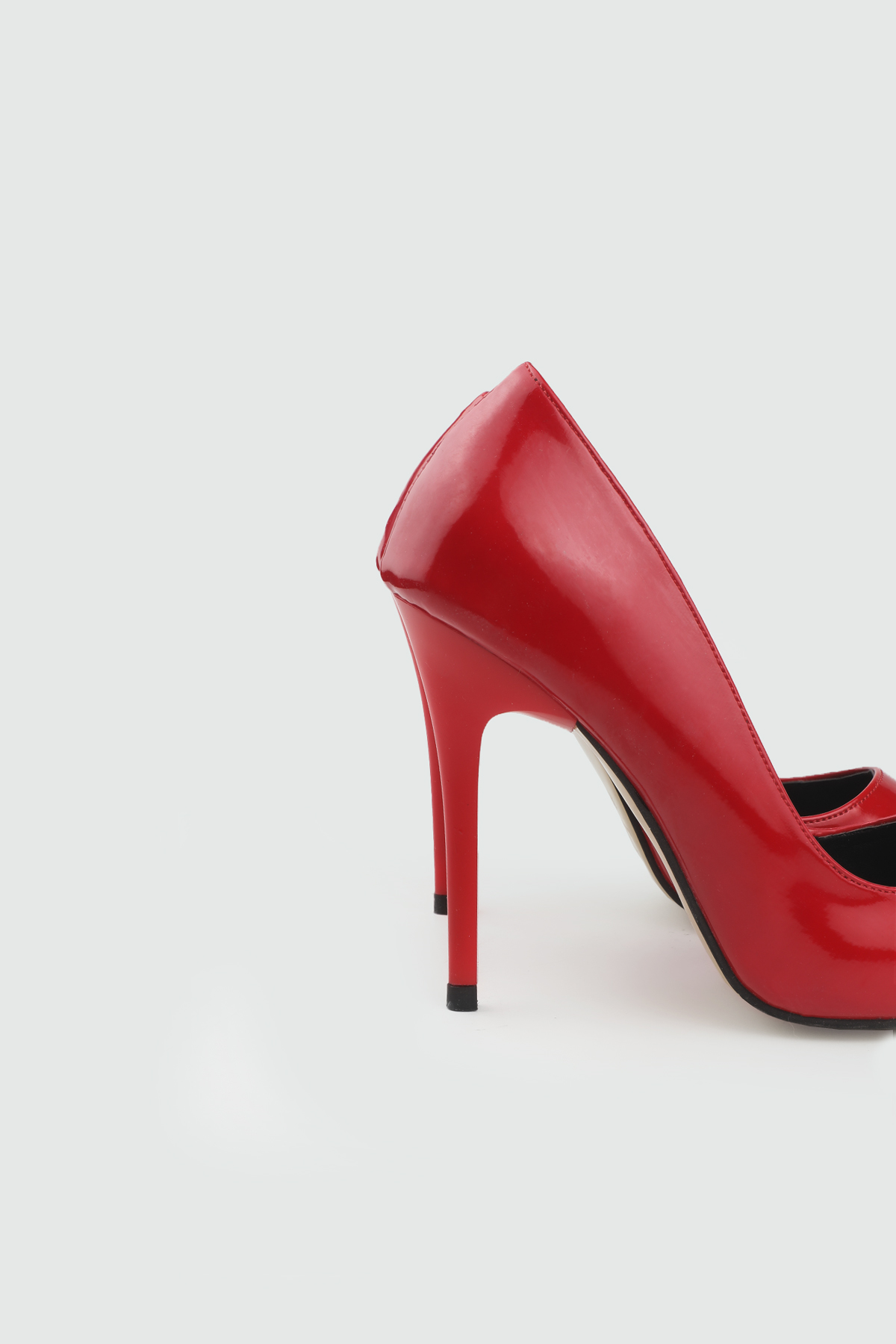 Yüksek Topuklu Kadın Ayakkabı Kırmızı Rugan Kadın Ayakkabı My Bella Alvina Kadın Stiletto MY BELLA My Bella Alvina Kadın 26Y