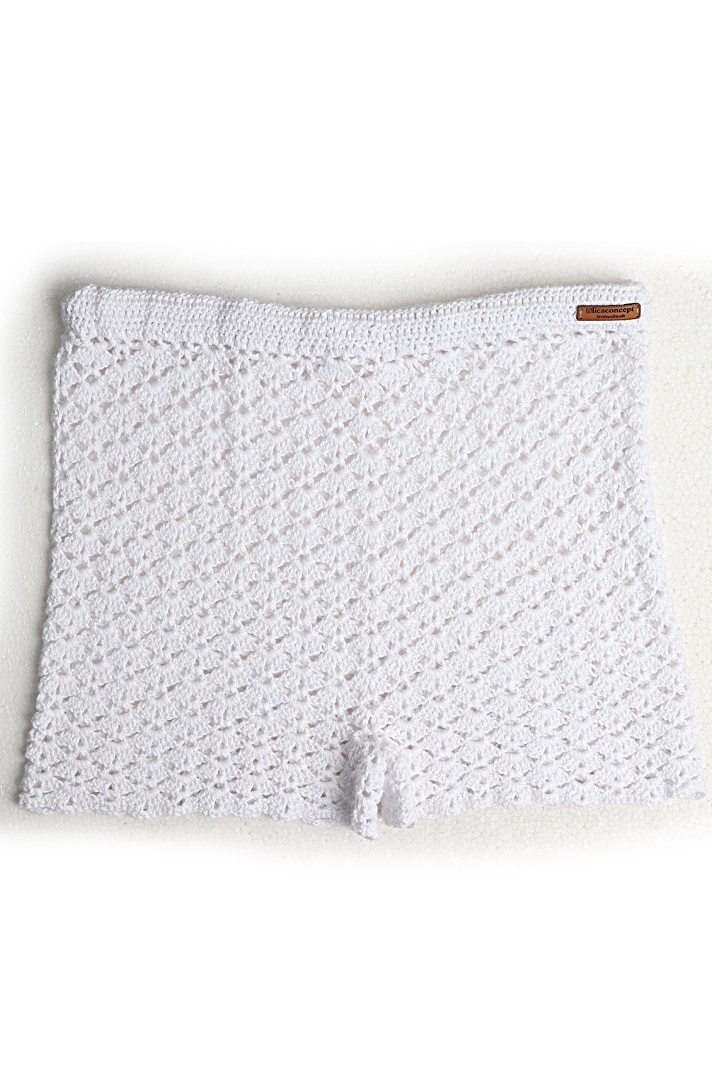 BEYAZ DANTEL ŞORTEL YAPIMI
