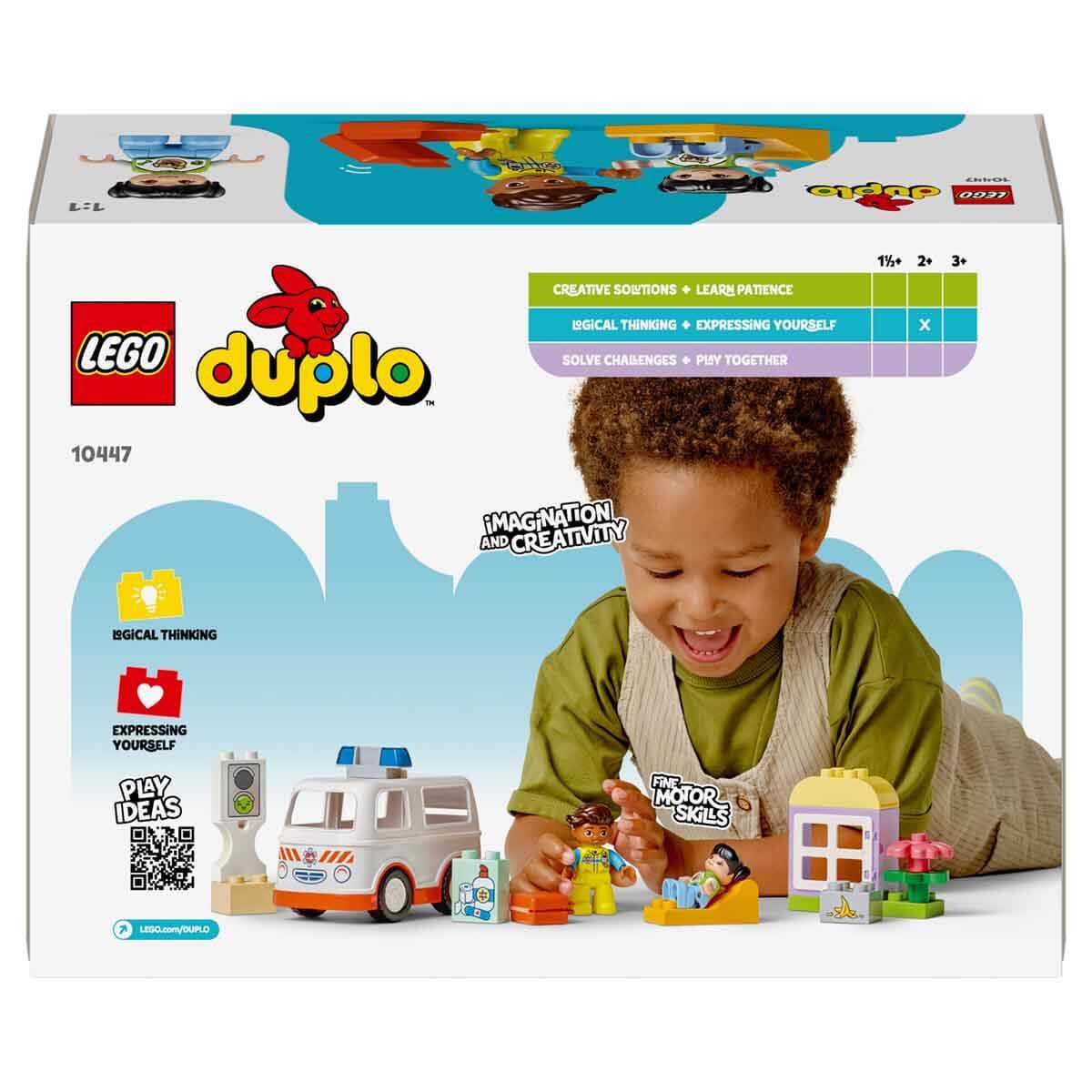 LEGO DUPLO AMBULANS VE SURUCU 10447 Diğer LED10447