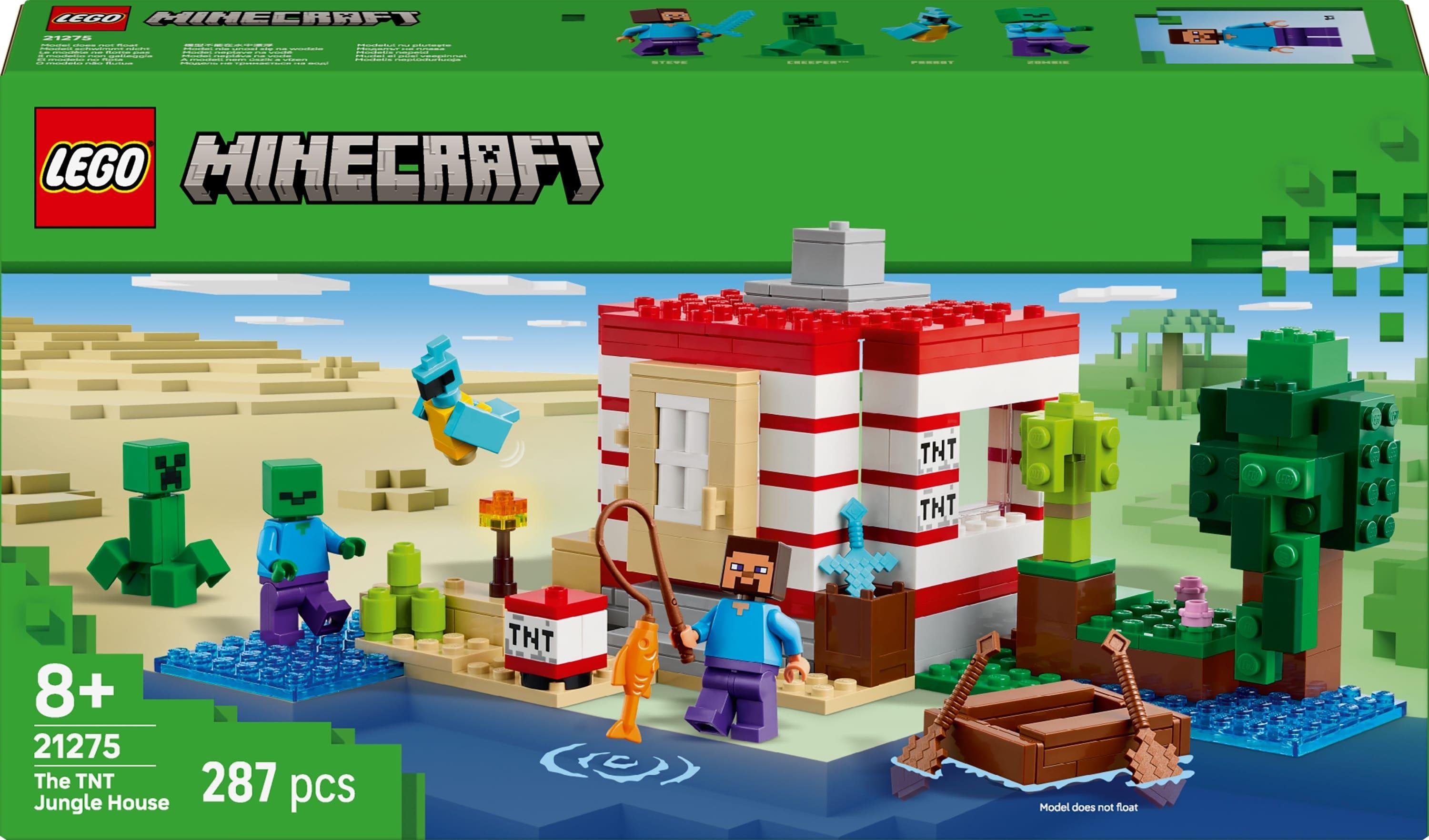 LEGO MINECRAFT TNT BUYUK ORMAN EVI 21275 Diğer LMN21275