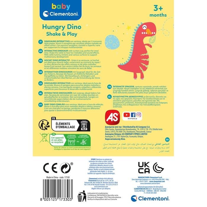 Baby Clementoni İnteraktif Dinozor Çıngırak 17330 Clementoni CLE 17330