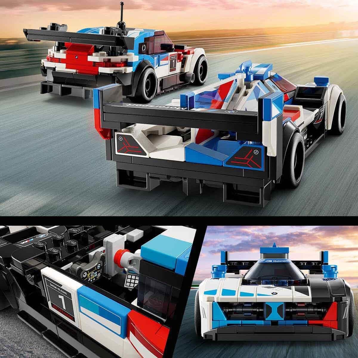 LEGO Speed Champions BMW M4 GT3 ve BMW M Hybrid V8 Yarış Arabaları 76922 Lego LSR76922