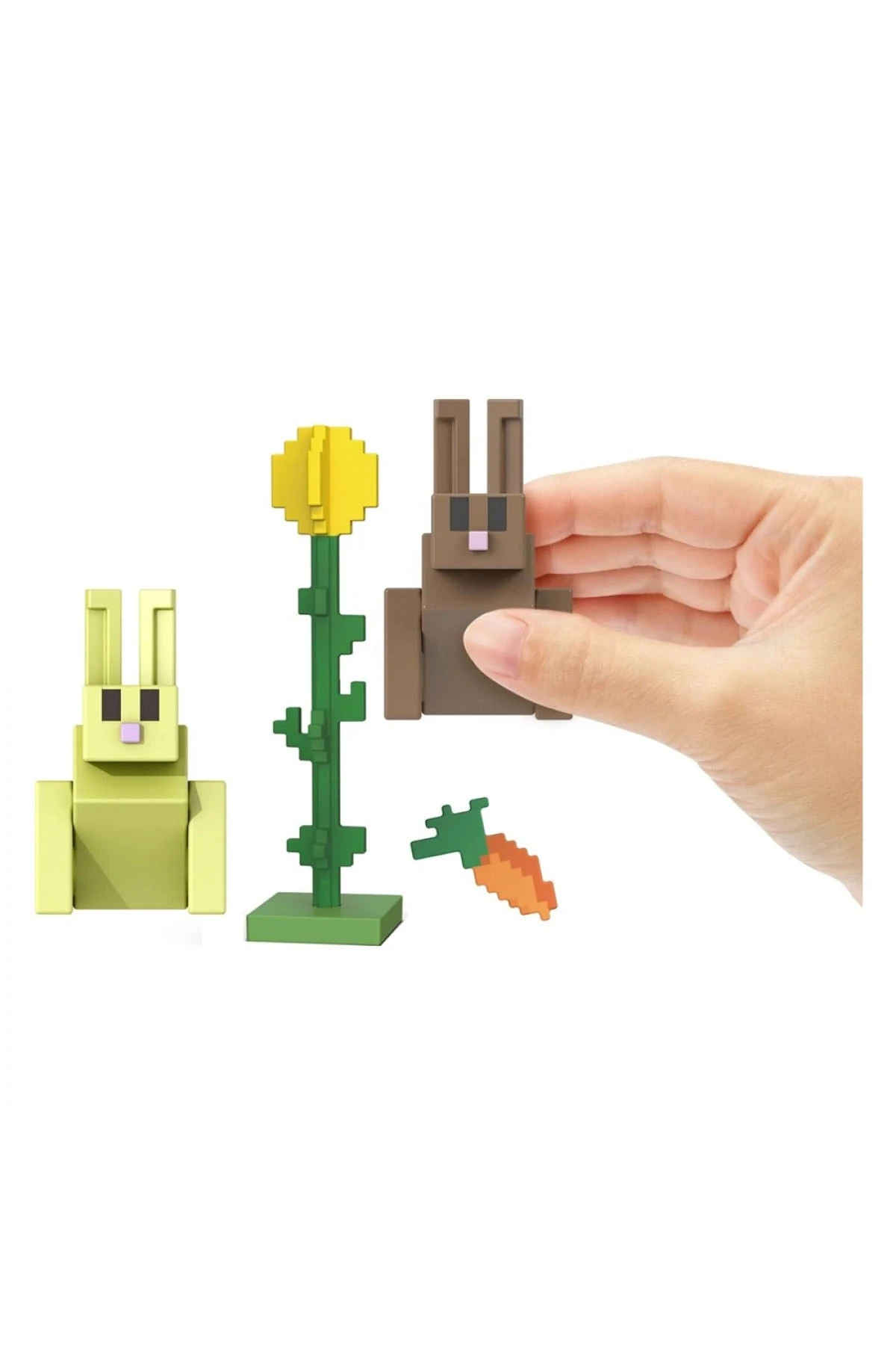 Minecraft Aksesuarlı Figürler Rabbits GTP08-HTN12 Minecraft HTN12