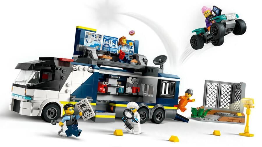 LEGO CITY POLIS MOBIL SUC LABORATUVARI KAMYONU 60418 Diğer LSC60418