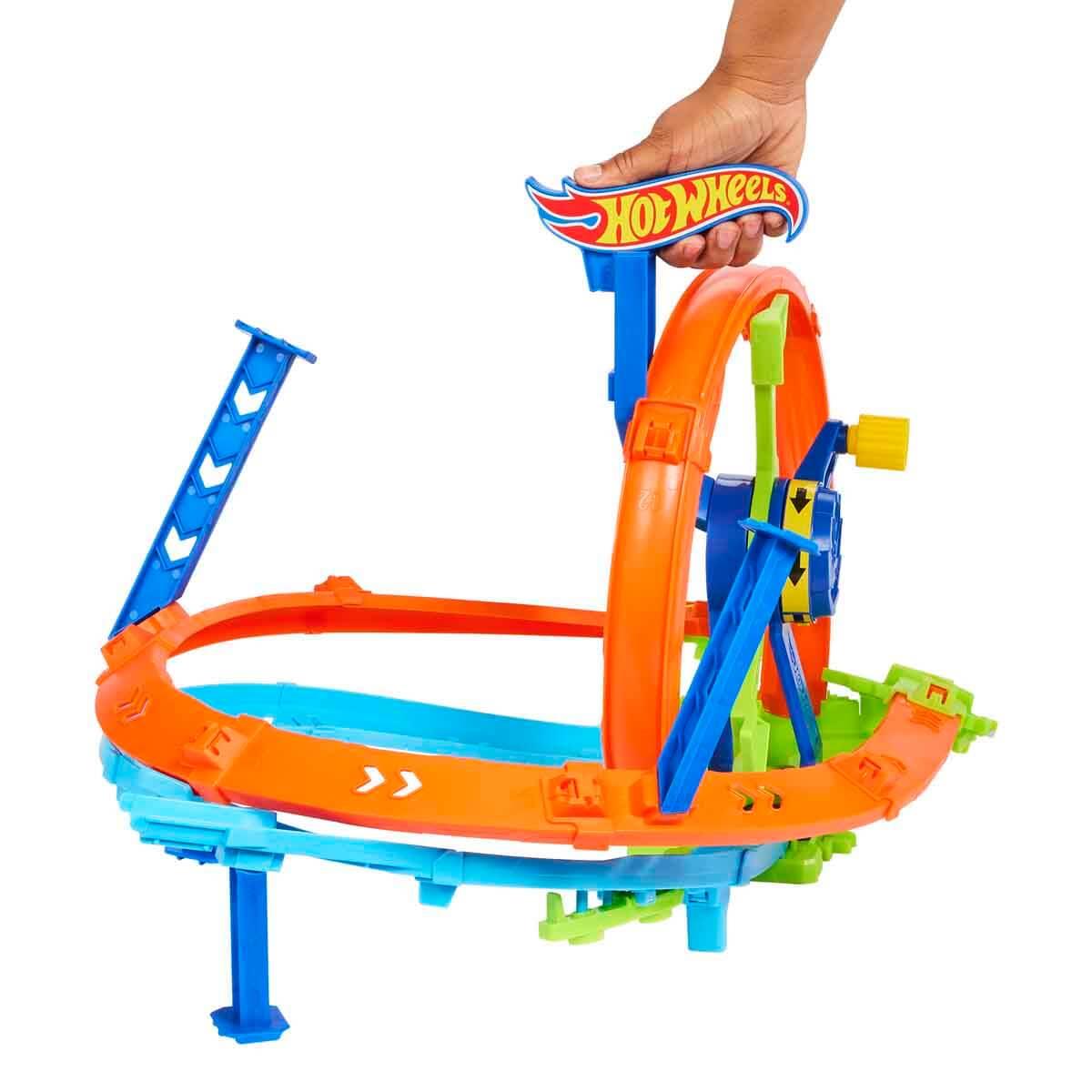 HOT WHEELS STUNT TRACKS RAPID LAUNCH LOOP OYUN SETI JBX65 Diğer JBX65