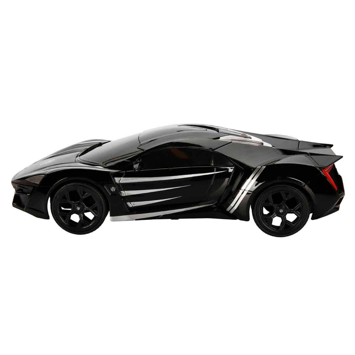 1:16 AVENGERS BLACK PANTHER LYKAN HYPERSPORT USB SARJLI UZAKTAN KUMANDALI ARABA 7037 Diğer S01007037