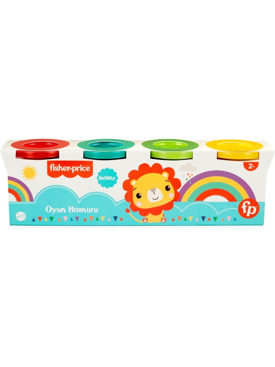 Fisher-Price Oyun Hamuru 4'Lü Paket 560GR 03237 Diğer FEN 03237