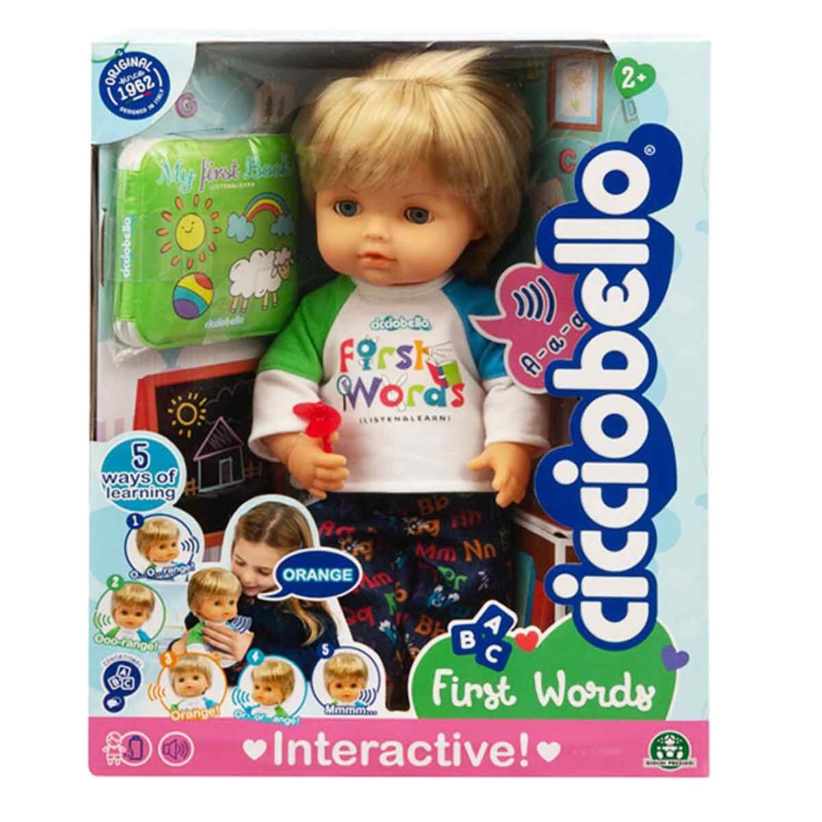 Cicciobello Sesli İlk Kelimelerim İnteraktif Bebek CCBF0000 Cicciobello CCBF0000