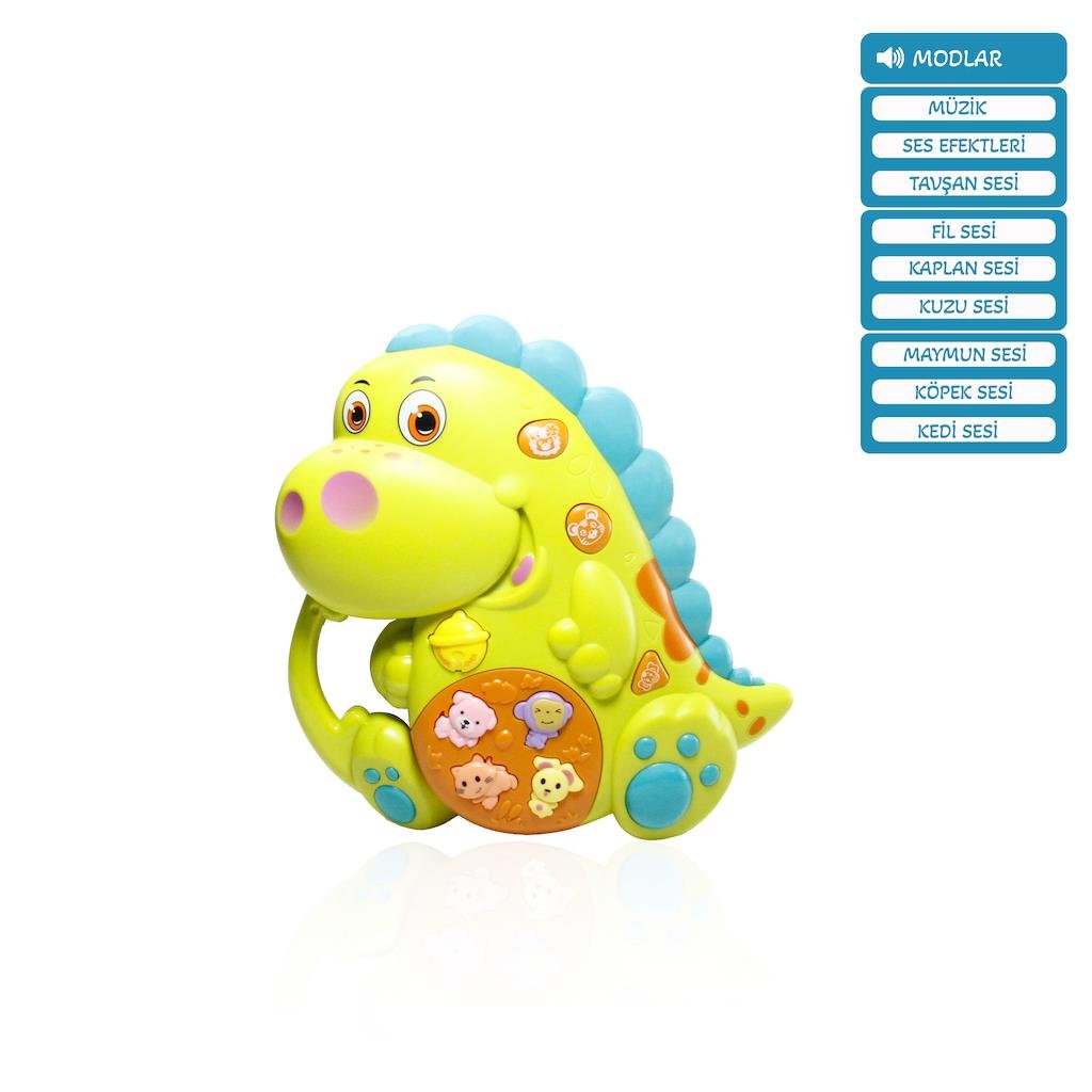 VARDEM KUTULU ISIKLI VE MUZIKLI DINOZOR BEBEK PIYANOSU Diğer VAR JLG 855 71A